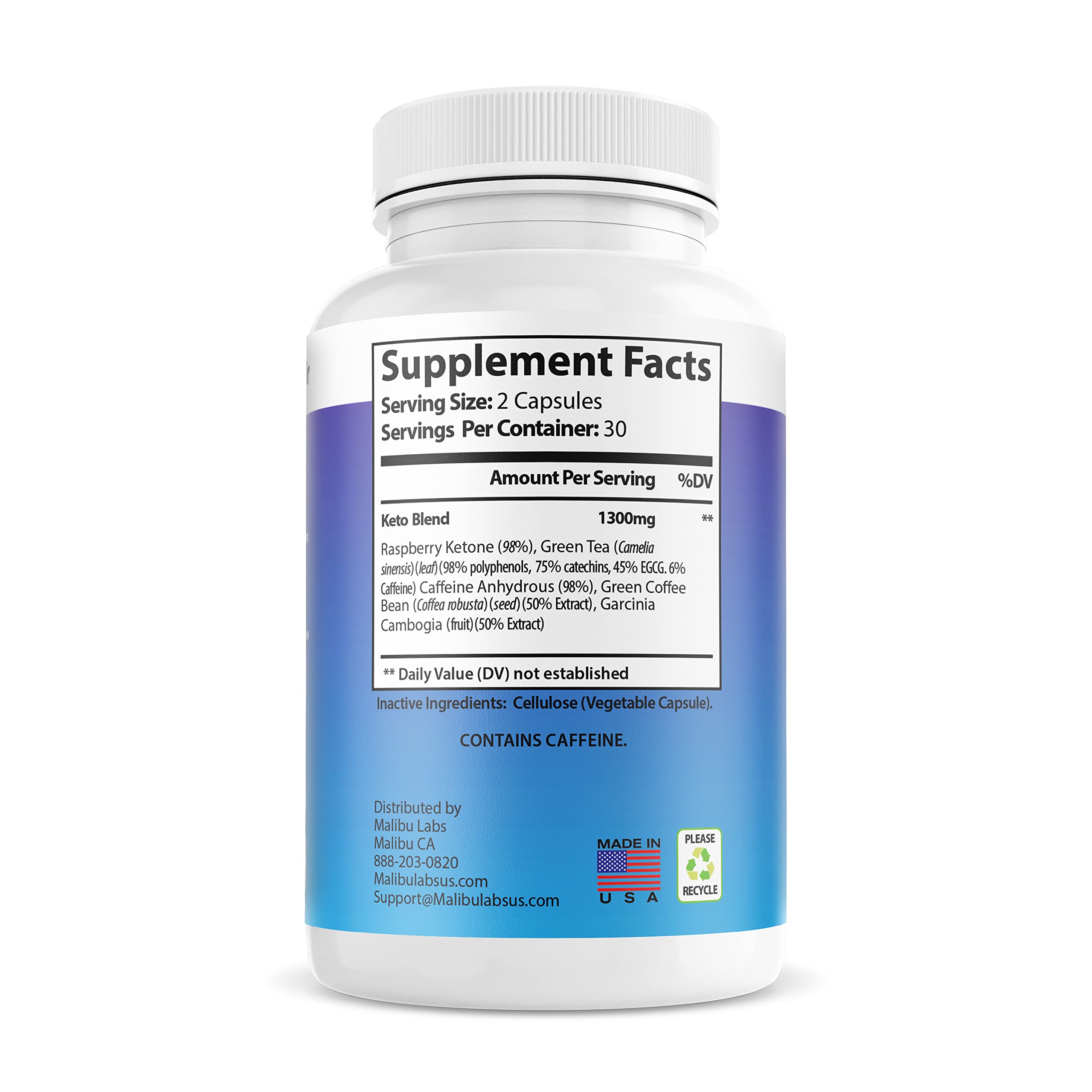 Keto Prime, Advanced Ketogenic Pill Shark Formula 1300mg, KetoPrime, Made in The USA