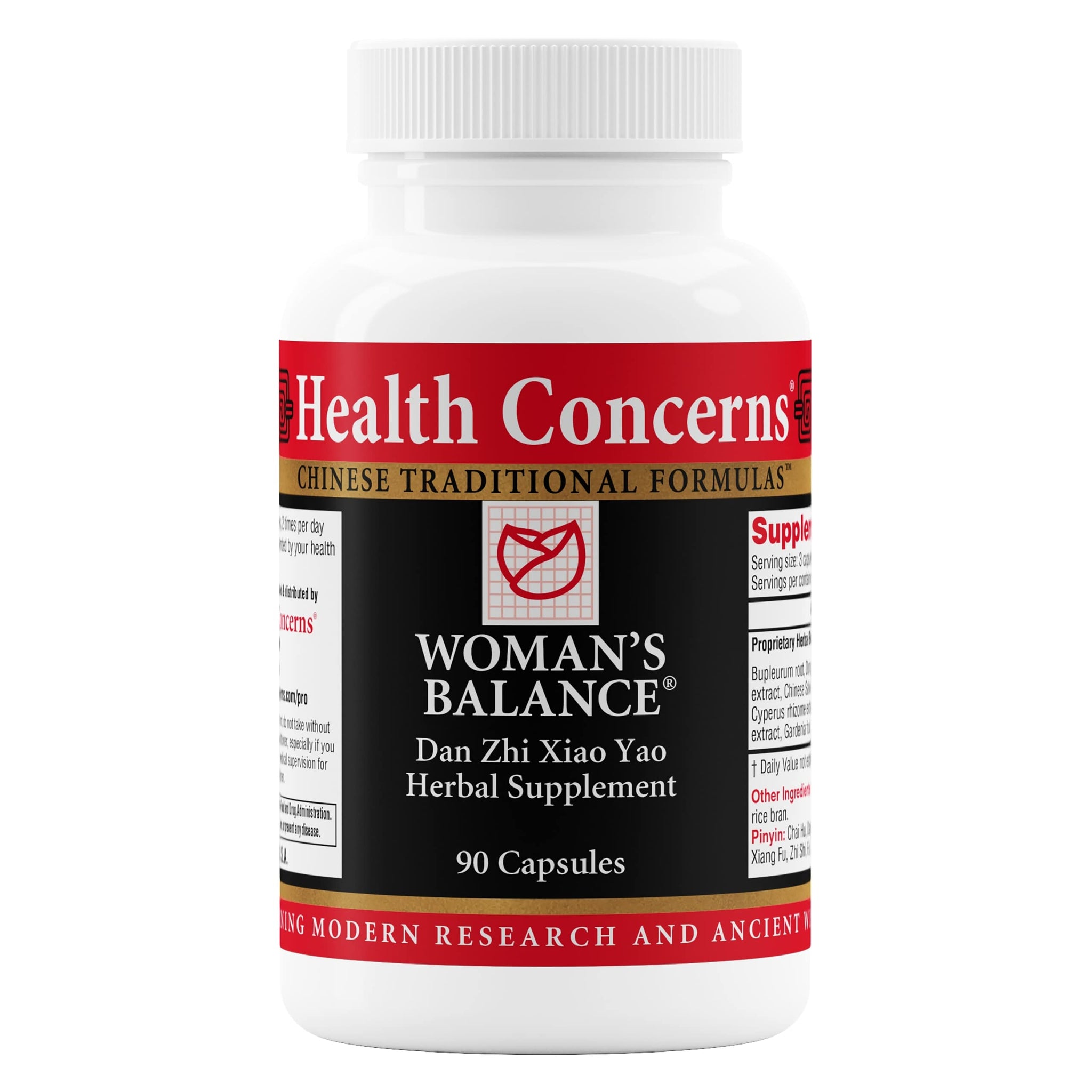 Health Concerns Woman's Balance - PMS Relief & Support Supplement for Women - Large, 90 Capsules