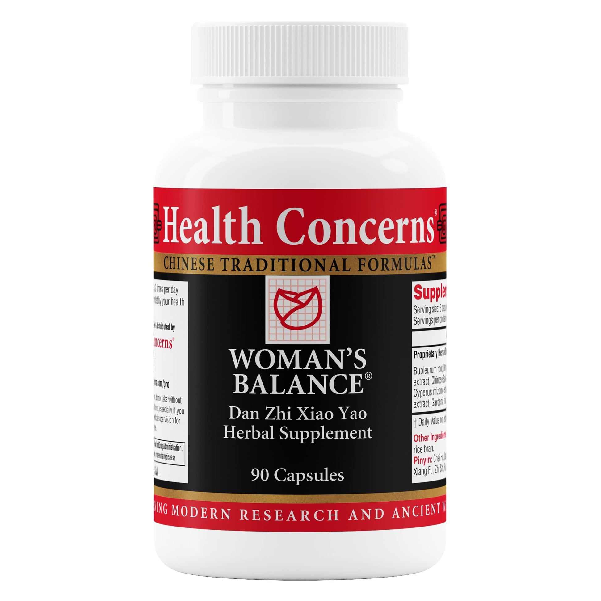 Health Concerns Woman's Balance - PMS Relief & Support Supplement for Women - Large, 90 Capsules