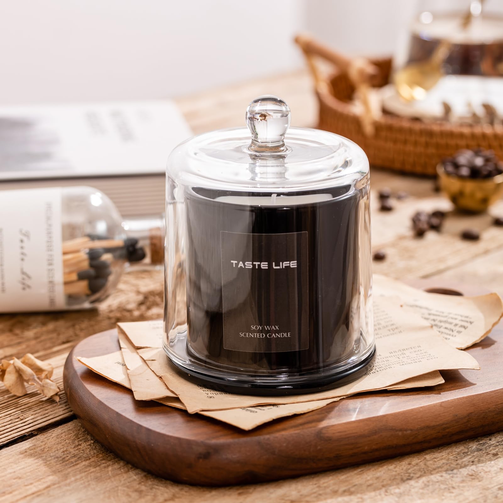 CELBERENA Scented Candles, Soy Candles for Home Scented, Lavender Vanilla Candles - Aromatherapy Candles CELBERENA