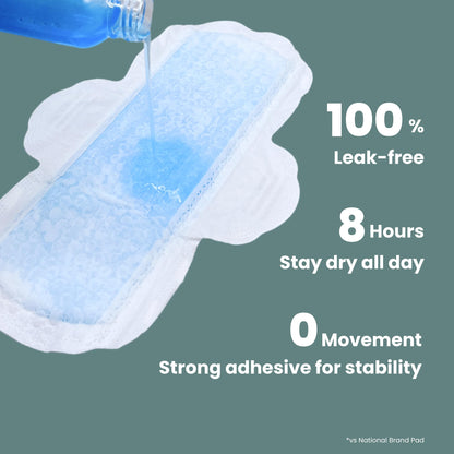 uNeat Regular with Wings Ultra-Thin Sanitary Pads for Women and Teen, Unscented, Eliminates Odor