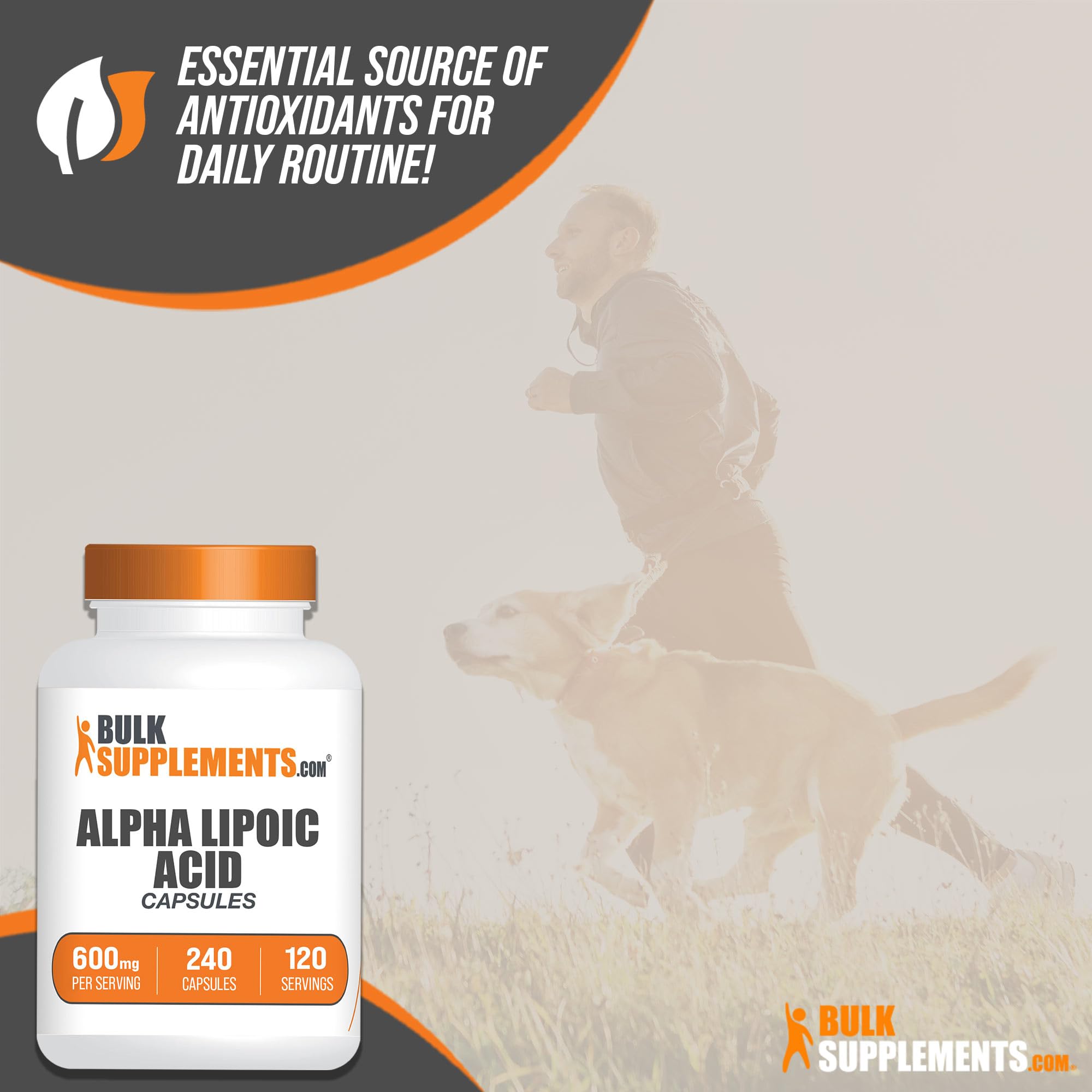 BULKSUPPLEMENTS.COM Alpha Lipoic Acid Capsules - ALA Supplement, Alpha Lipoic BULKSUPPLEMENTS.COM