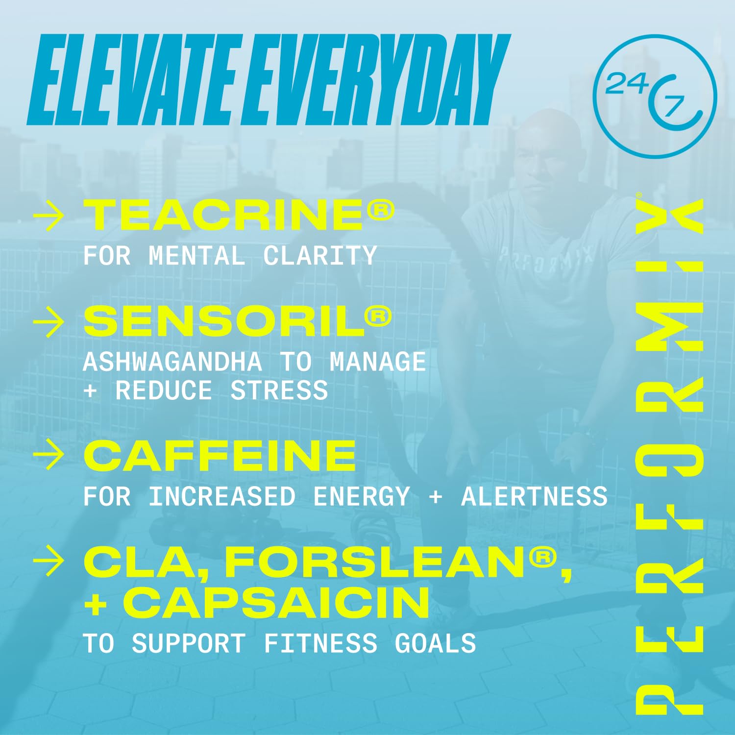 PERFORMIX - SST Cuts - Thermogenic with CLA - Energy, Focus & Mood