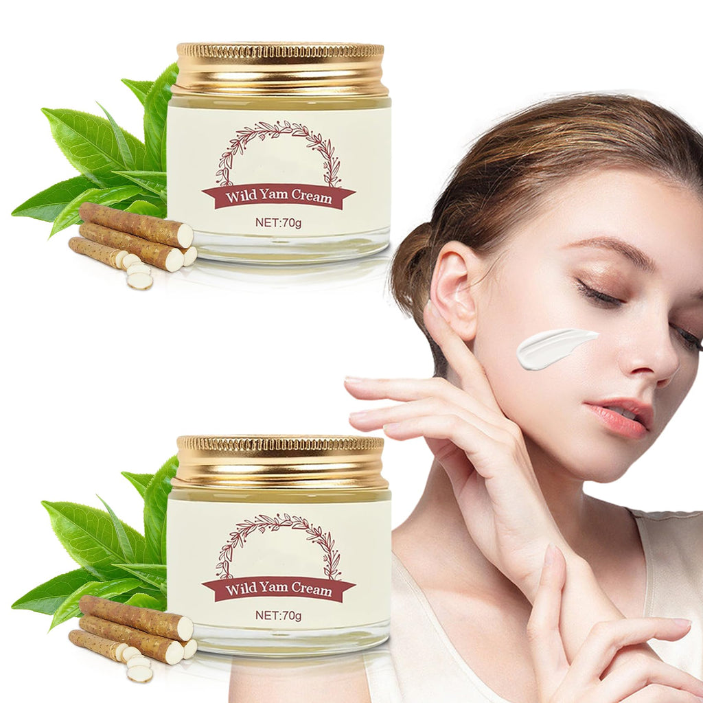 Kverg Wild Yam Cream - Wild Yam Cream Organic for Women, Hormone Balance, Yam Cream