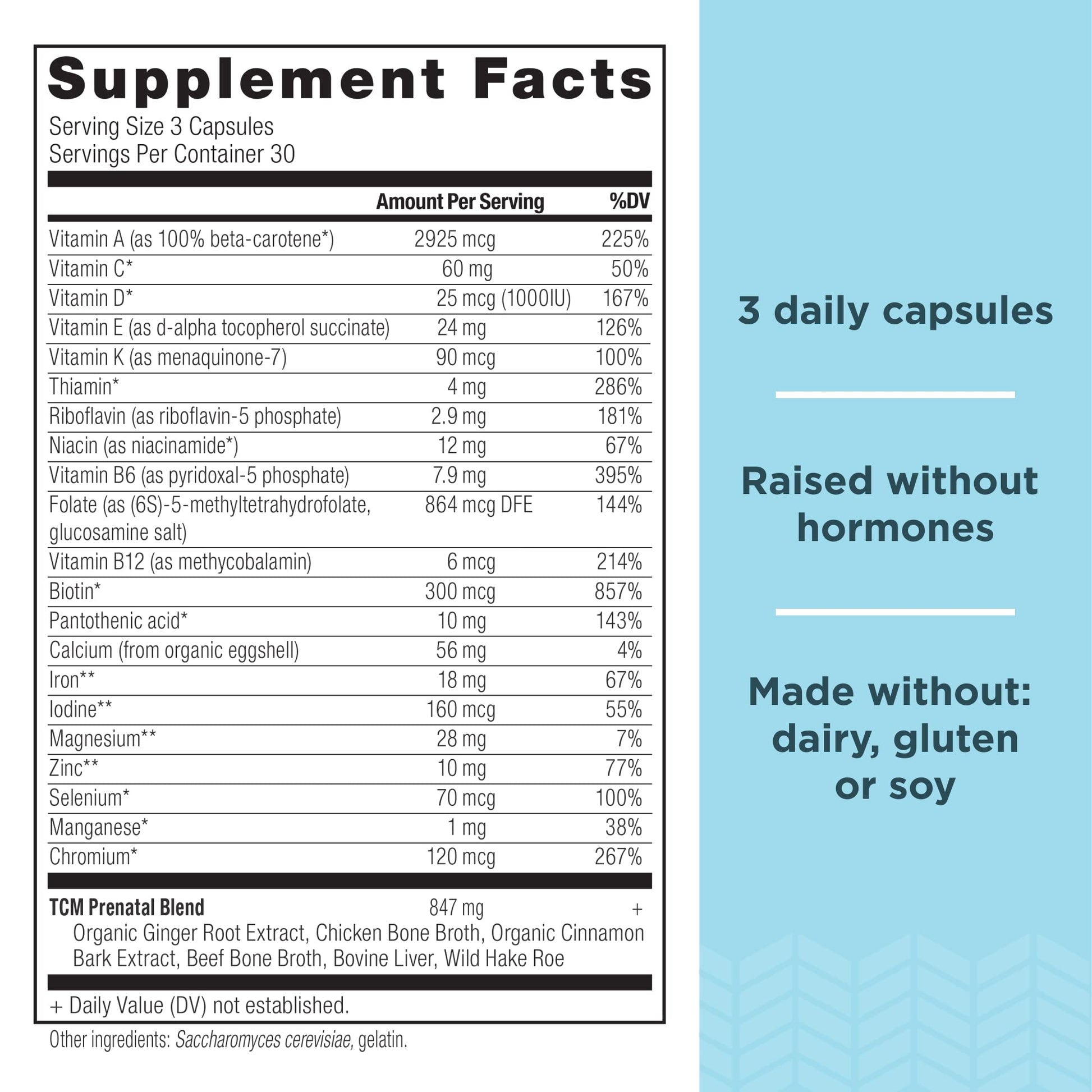 Ancient Nutrition Prenatal Vitamins, Multivitamin for Women with Vitamin C, B12, Magnesium and Folate Ancient Nutrition