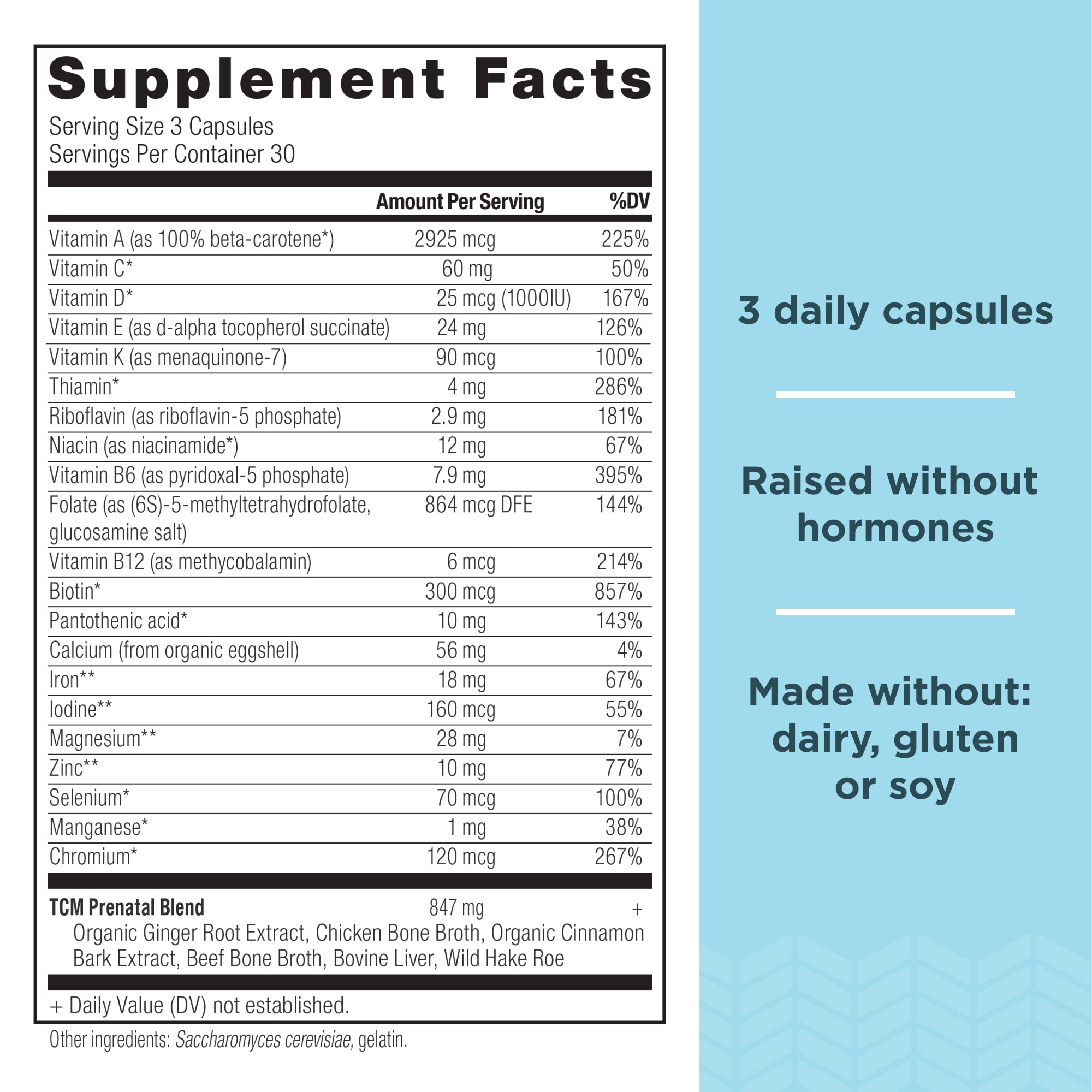 Ancient Nutrition Prenatal Vitamins, Multivitamin for Women with Vitamin C, B12, Magnesium and Folate Ancient Nutrition