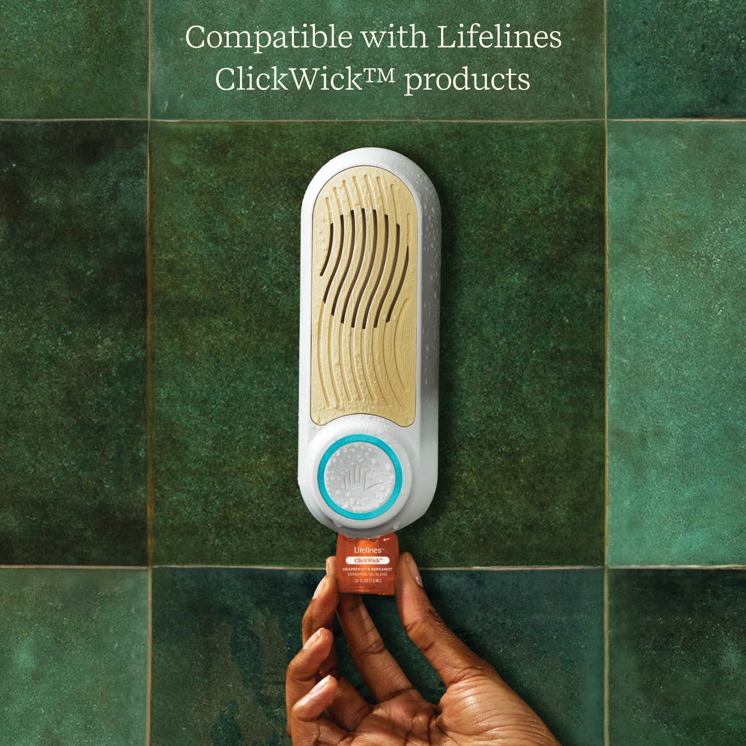 Lifelines ClickWick Essential Oil Blend 2-Pack: in Bloom and Citrus Grove, for Lifelines ClickWick Essential Lifelines