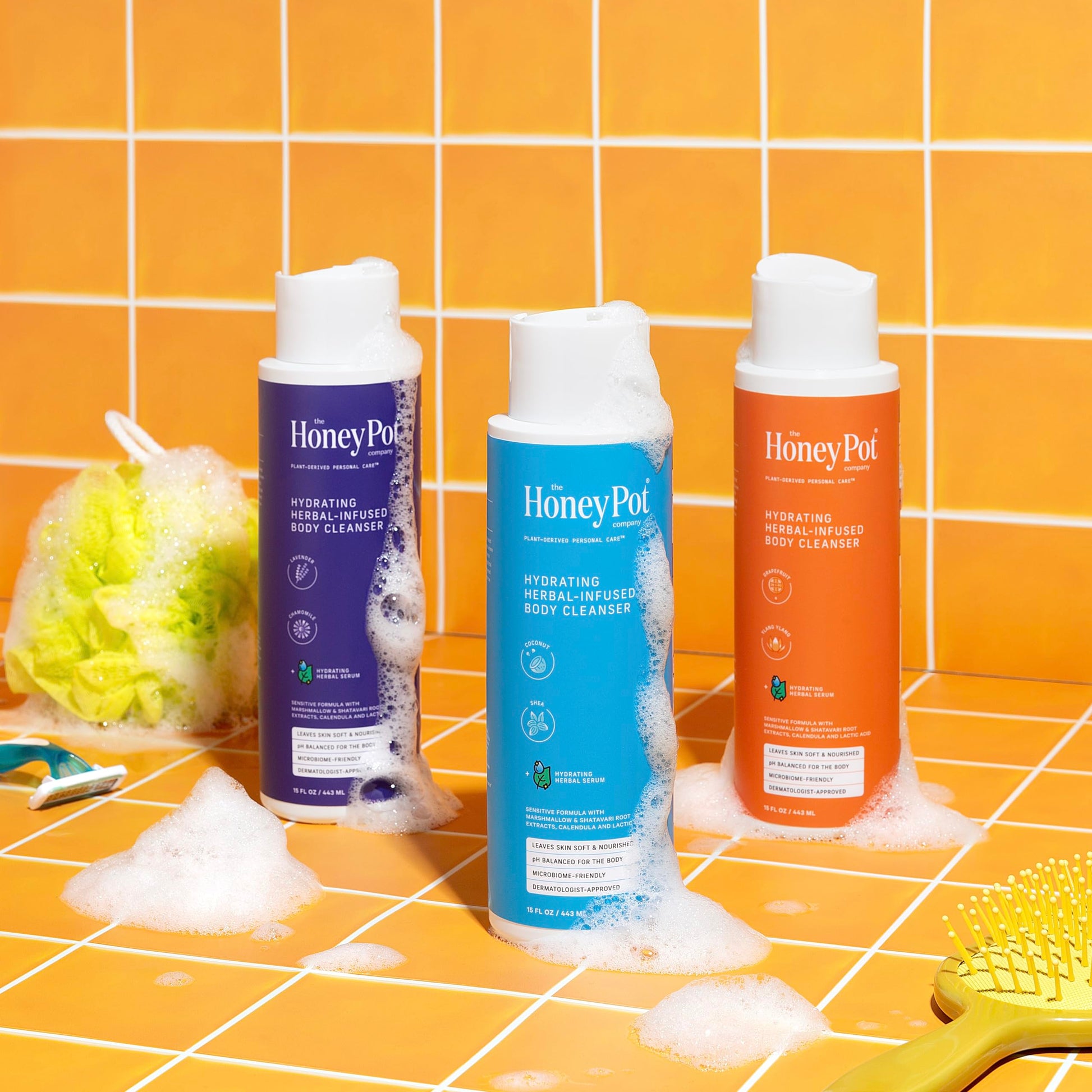 The Honey Pot Company - Body Wash for Women - Coconut Shea Hydrating Body Cleanser The Honey Pot Company