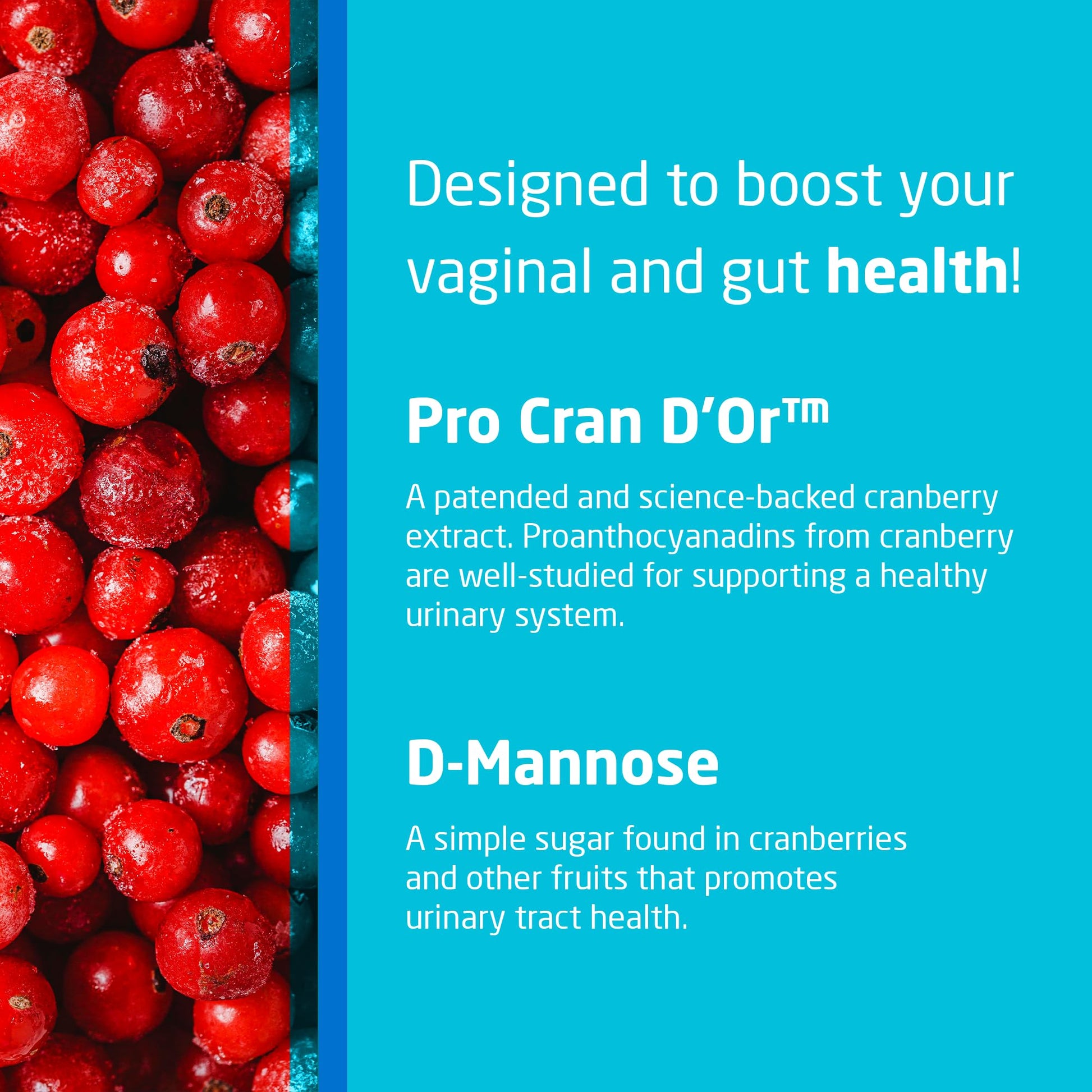 NutraBlast Vaginal Probiotics for Women Digestive, pH Balance, UT & Vaginal Health - 50 Billion CFU NutraBlast