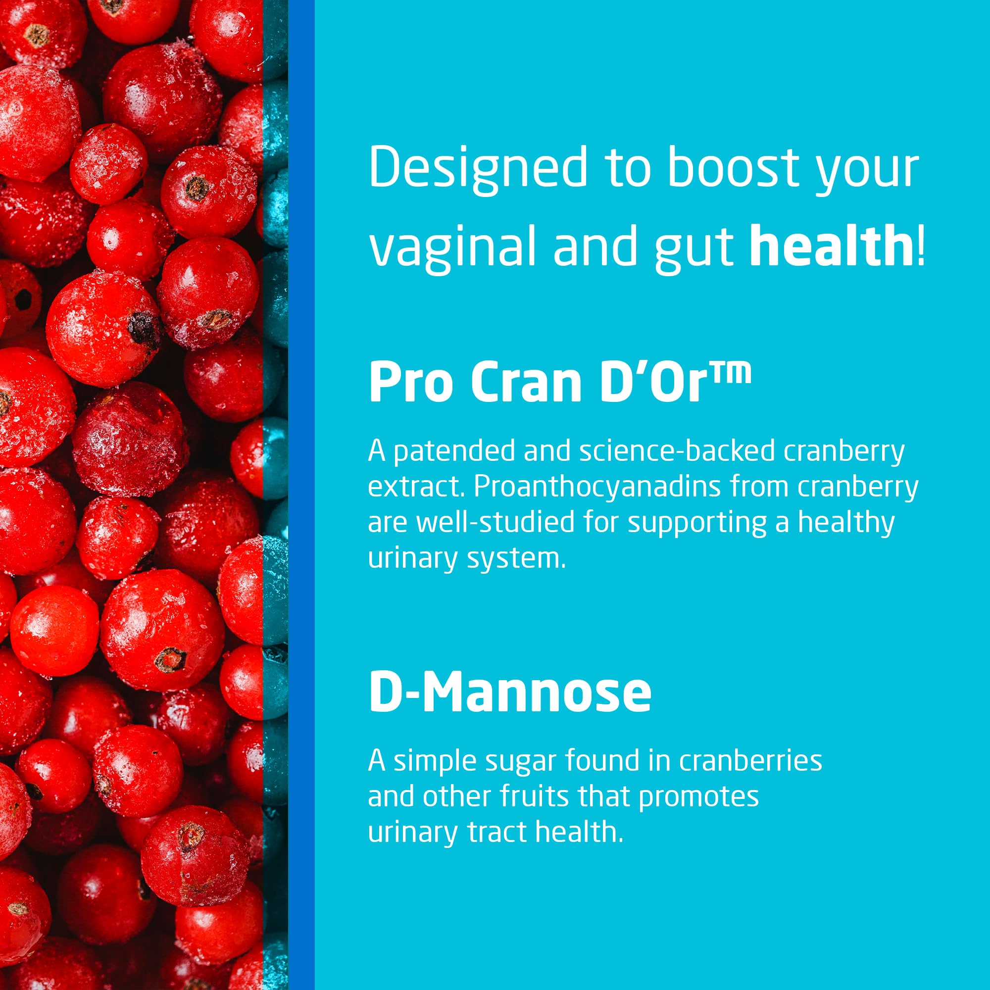 NutraBlast Vaginal Probiotics for Women Digestive, pH Balance, UT & Vaginal Health - 50 Billion CFU NutraBlast