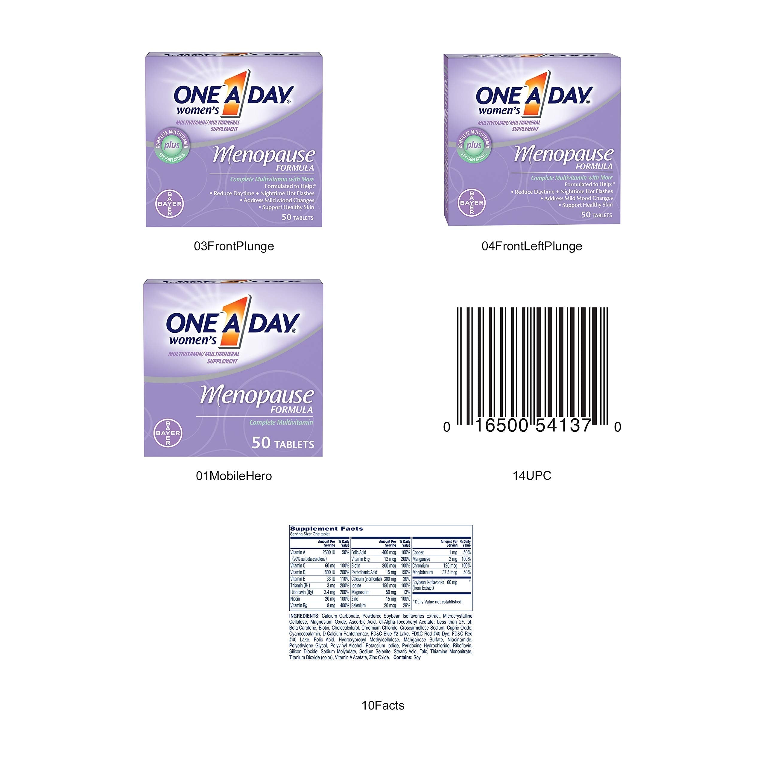 One A Day Women Menopause Size 50ct ONE A DAY