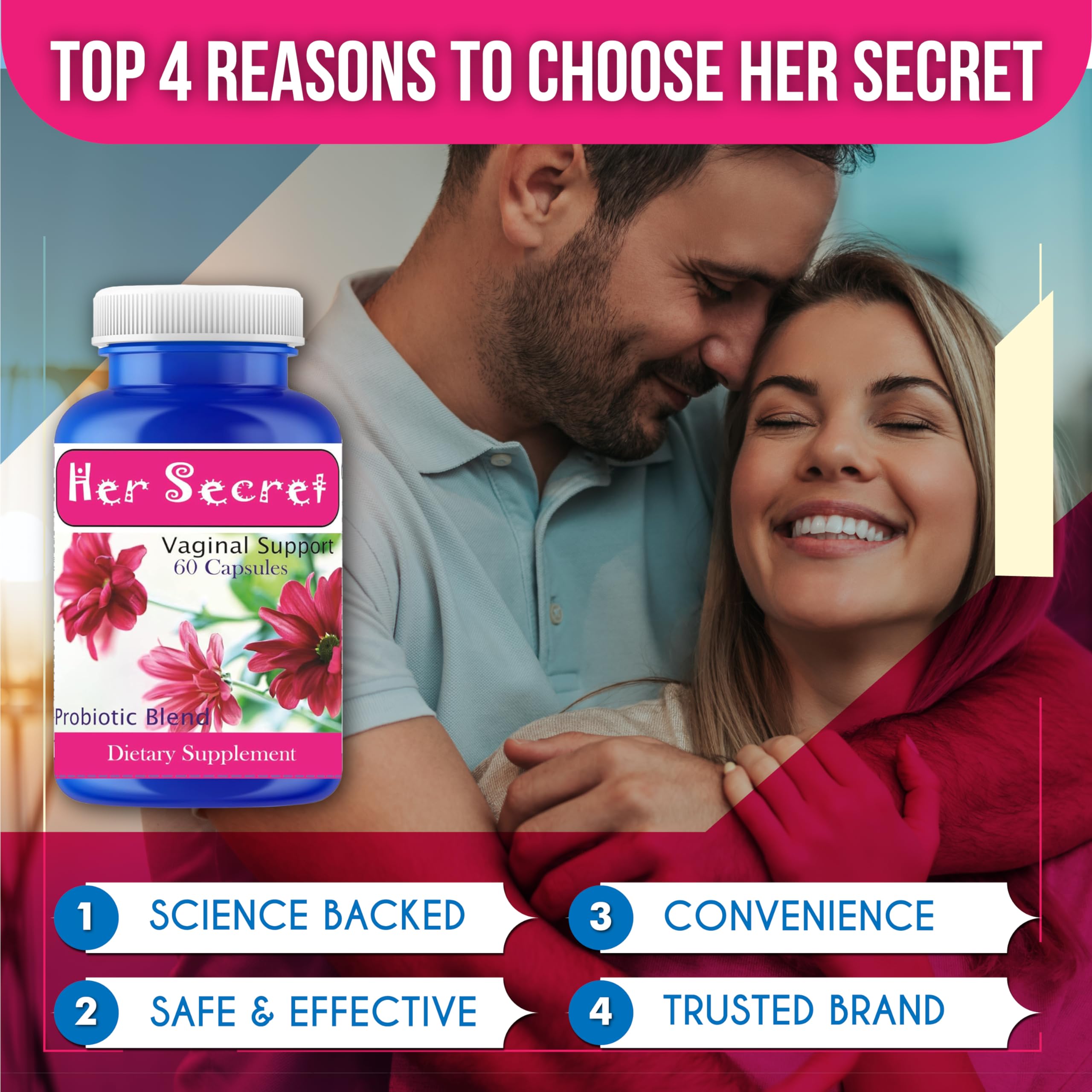 Embarrassed with Femenine Odor? Worried about Female Urinary Odor? Try Femenine Odor Supplement 60 Pills Celebrity LifeStyle Product