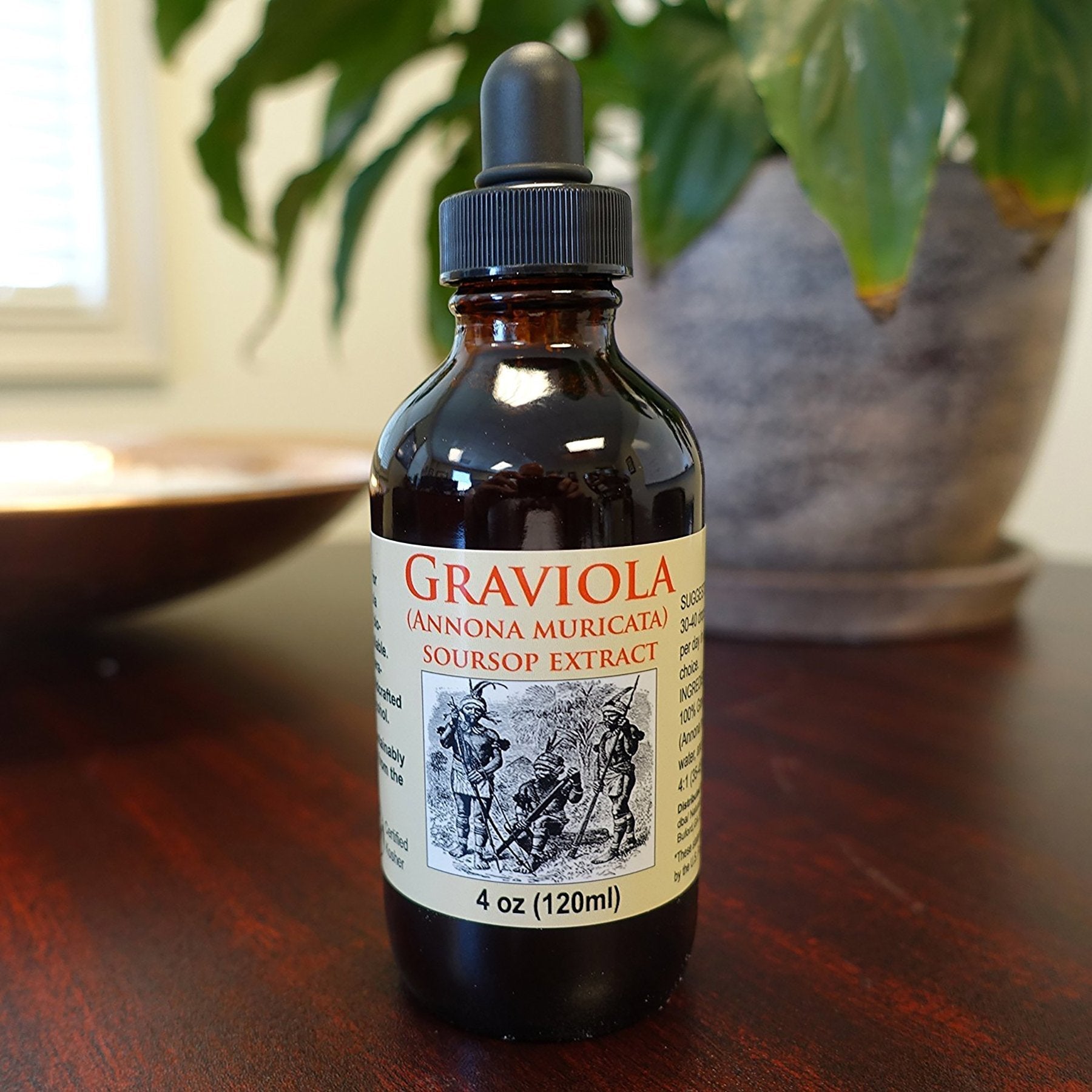 Organic Graviola Liquid Soursop Extract 4 oz Wildcrafted Tincture My Store