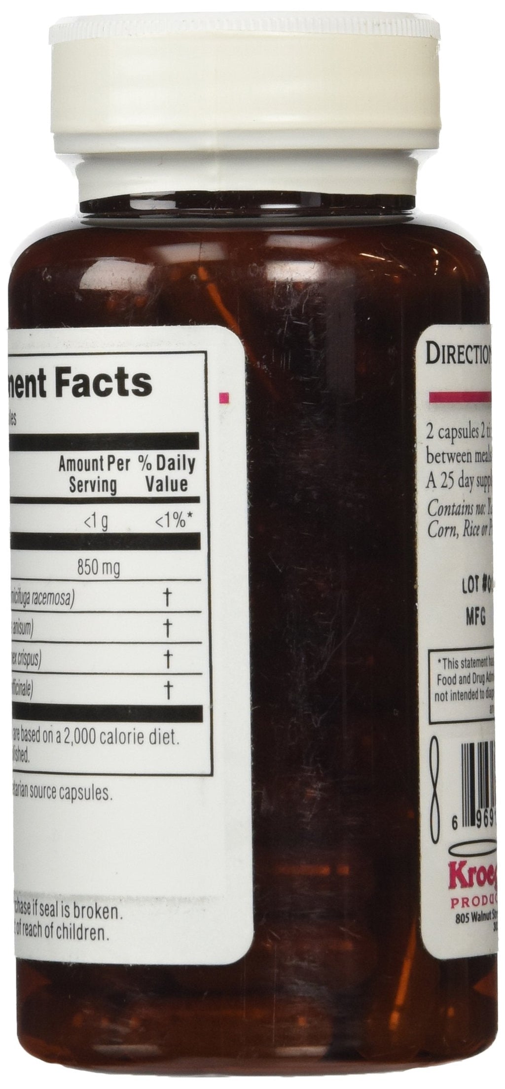 Kroeger Herb Female Balance Capsules, 100 Count