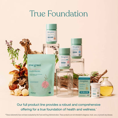 True Grace One Daily Women’s Probiotic - 30 Vegetarian Capsules - Digestive, Vaginal