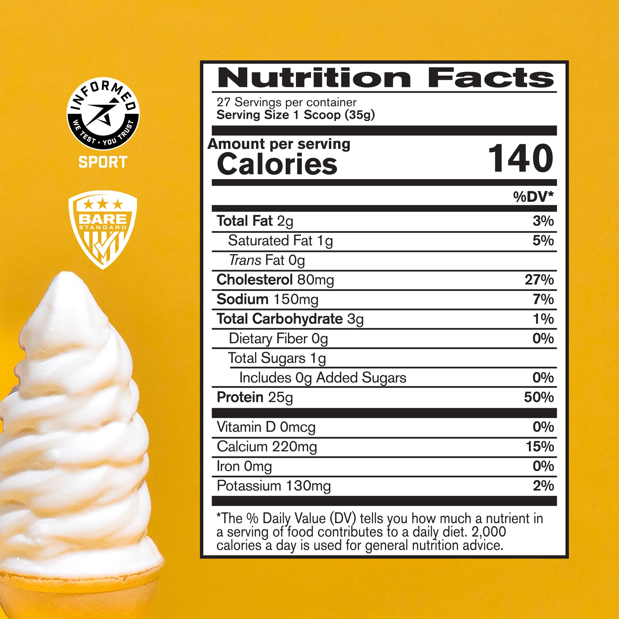 BARE PERFORMANCE NUTRITION, BPN Whey Protein Powder, Whey Protein Concentrate BARE PERFORMANCE NUTRITION