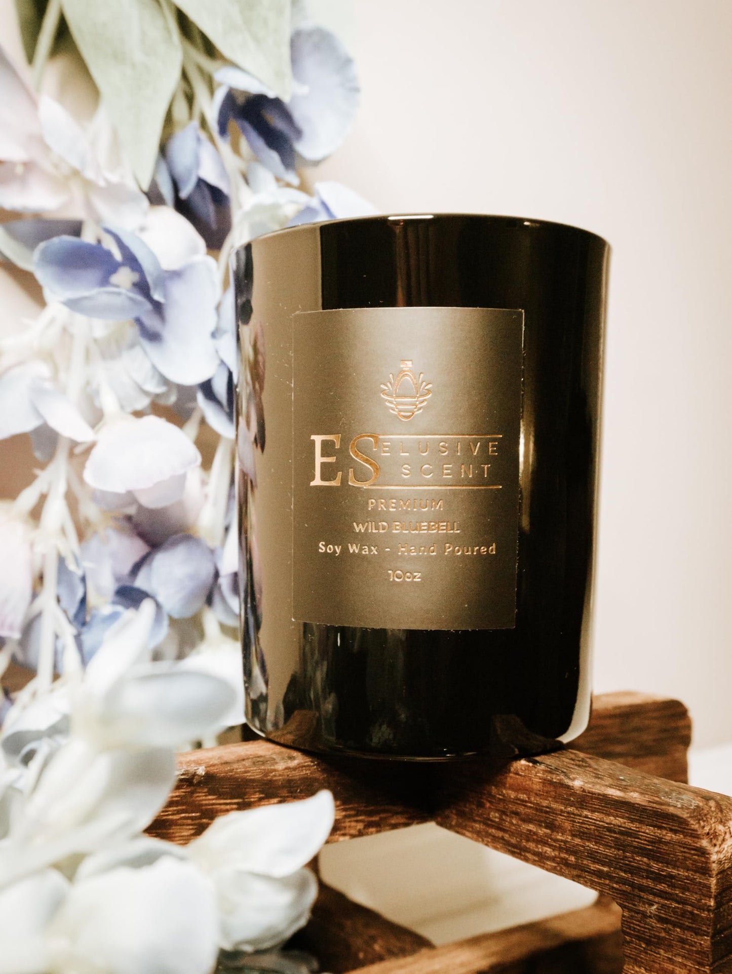 Wild Bluebell | 10oz | Premium Candle | Scented Candle | Aromatherapy | Essential Fragrance Oils