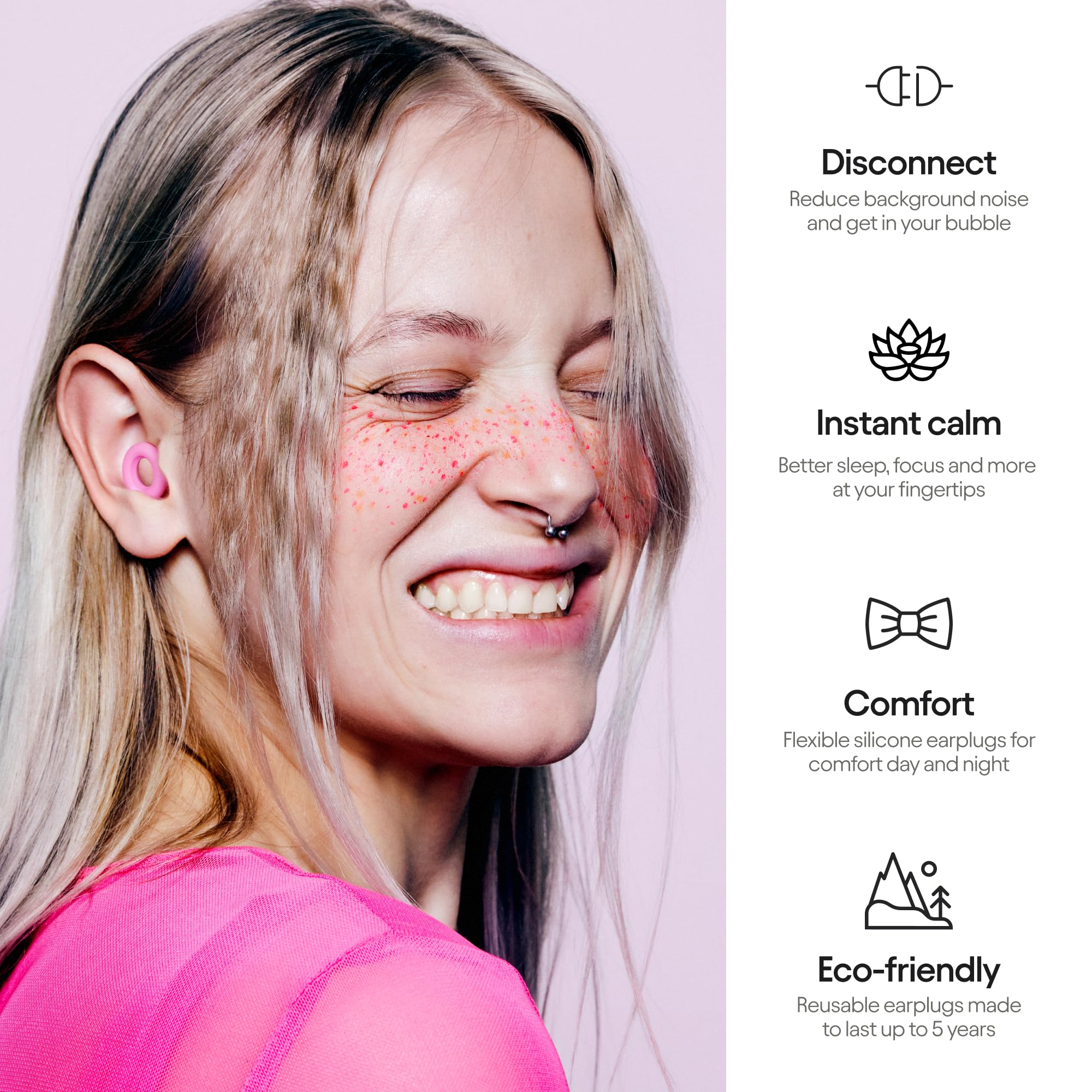 Loop Quiet Equinox Earplugs – Reusable Noise-Reducing Earplugs | Colourful Hearing