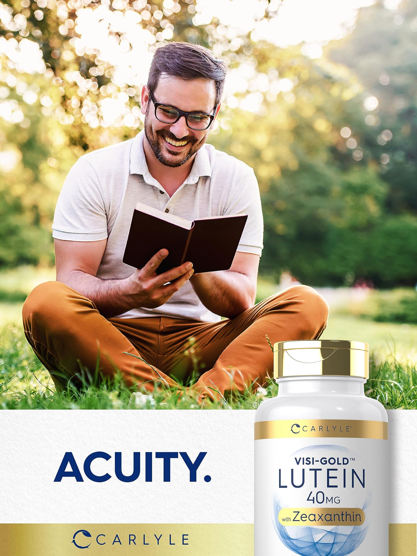 Carlyle Lutein and Zeaxanthin 40 mg | 180 Softgels | Eye Health Vitamins