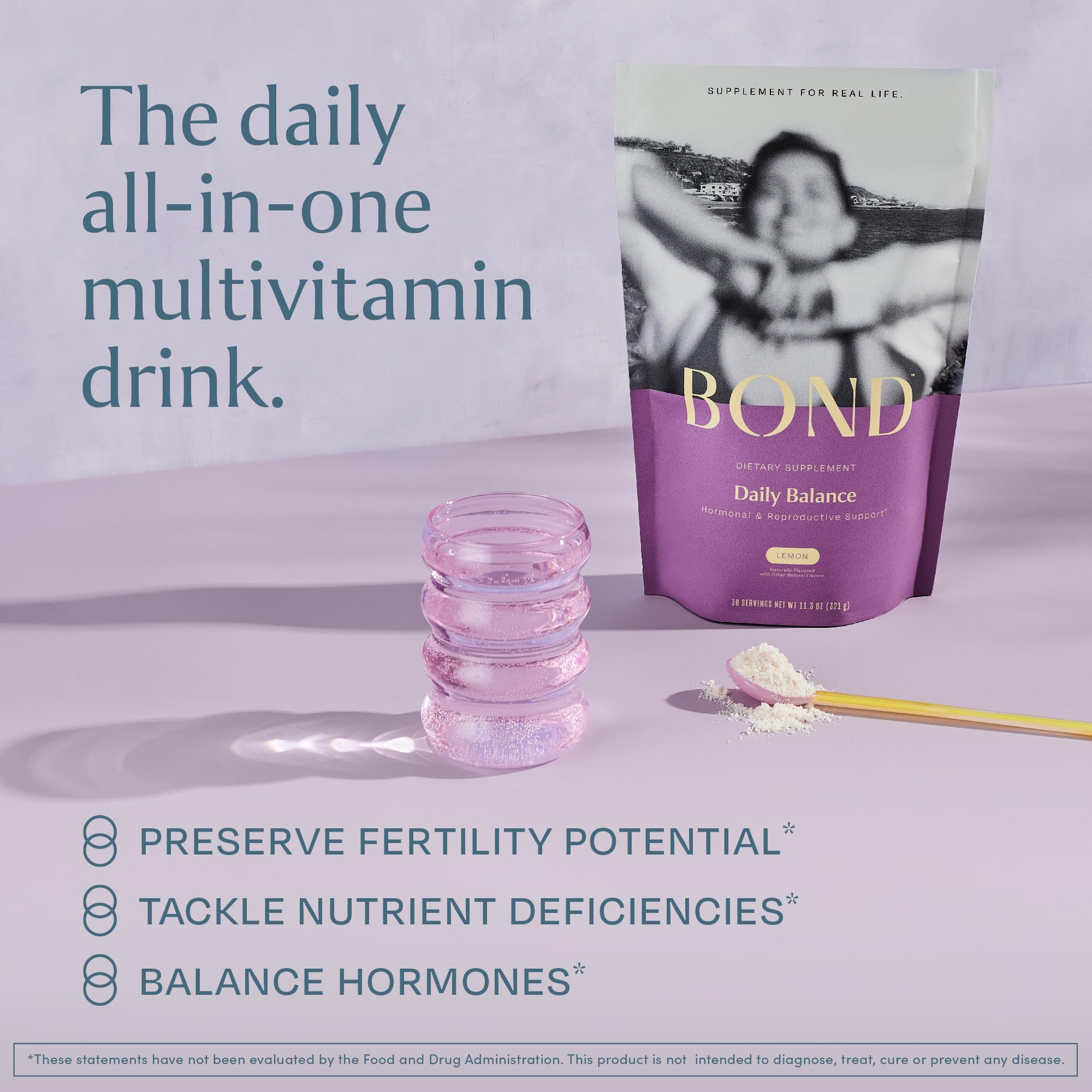 BOND Daily Balance and Myo-Inositol & D-Chiro Inositol Capsules Bundle: Hormone Balance and Healthy BOND