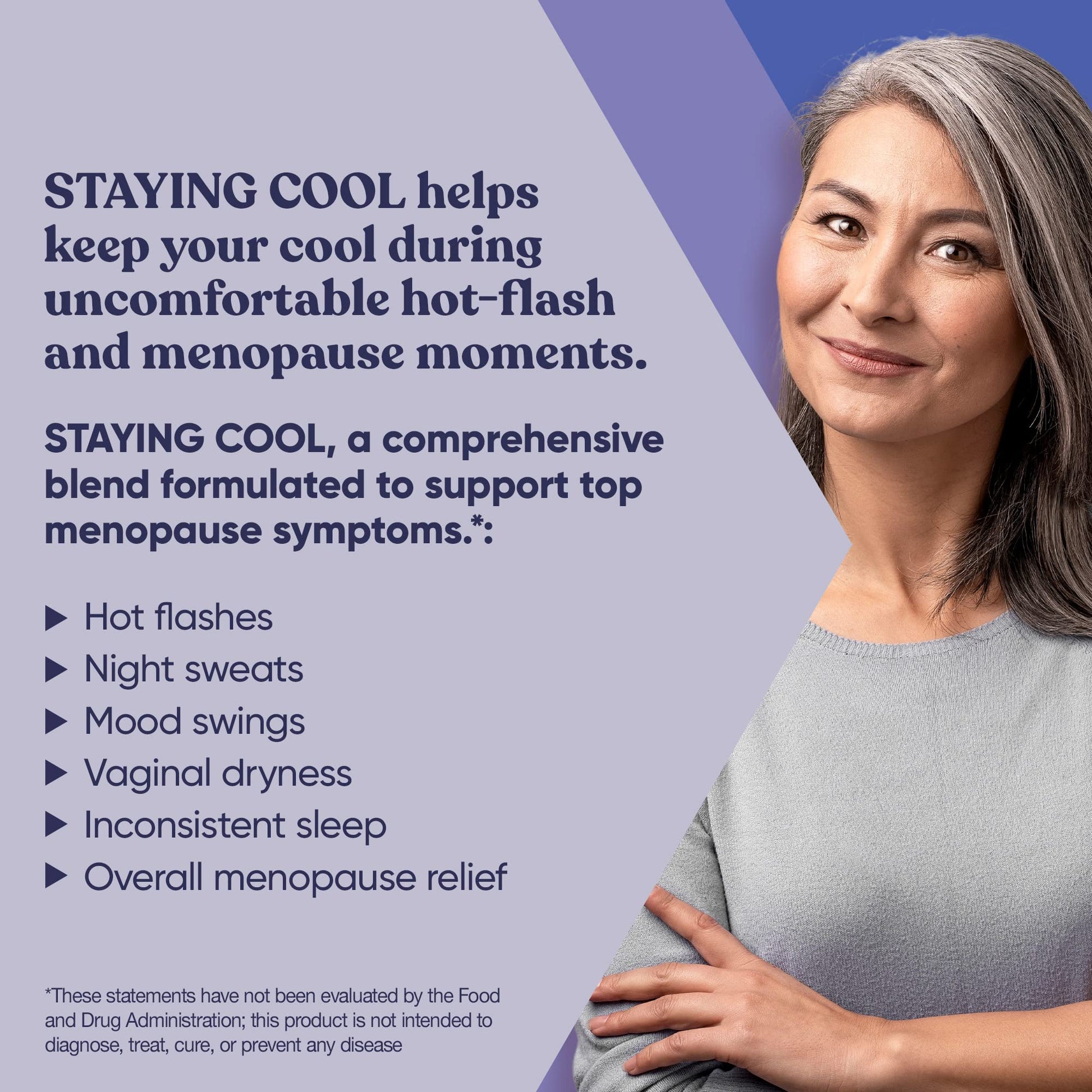 Staying Cool Menopause Supplements for Women – Hormonal Hot Flashes, Weight Support Eu Natural