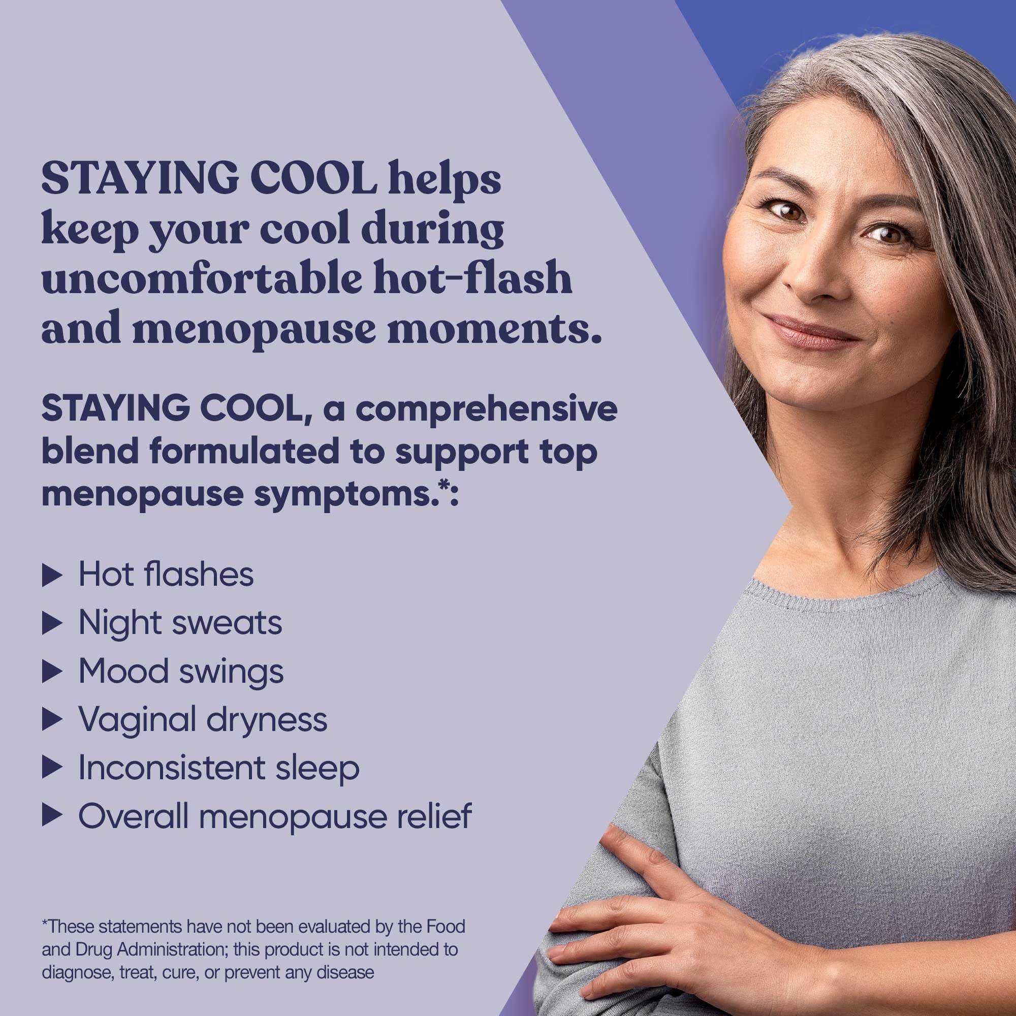 Staying Cool Menopause Supplements for Women – Hormonal Hot Flashes, Weight Support Eu Natural