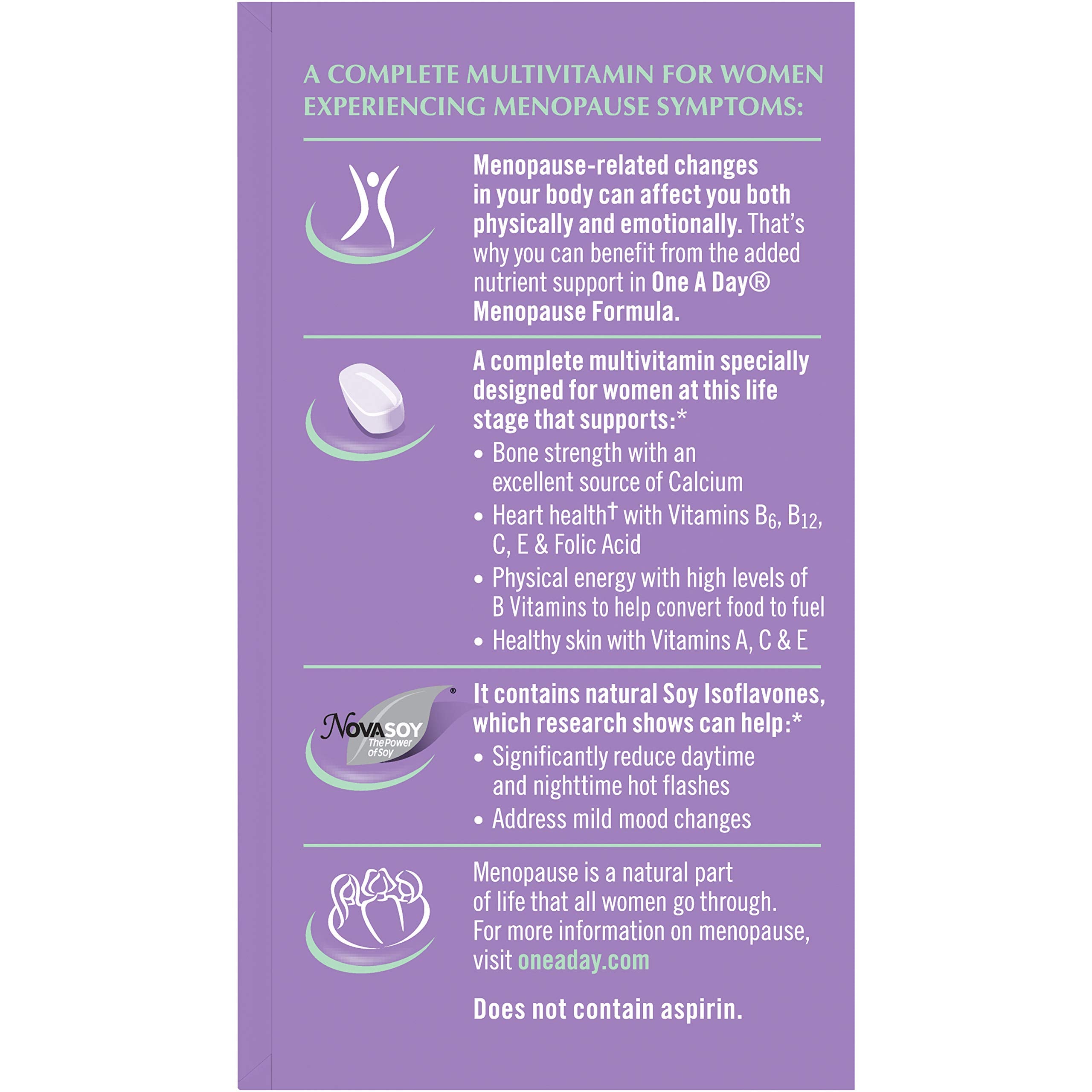 One A Day Women Menopause Size 50ct ONE A DAY