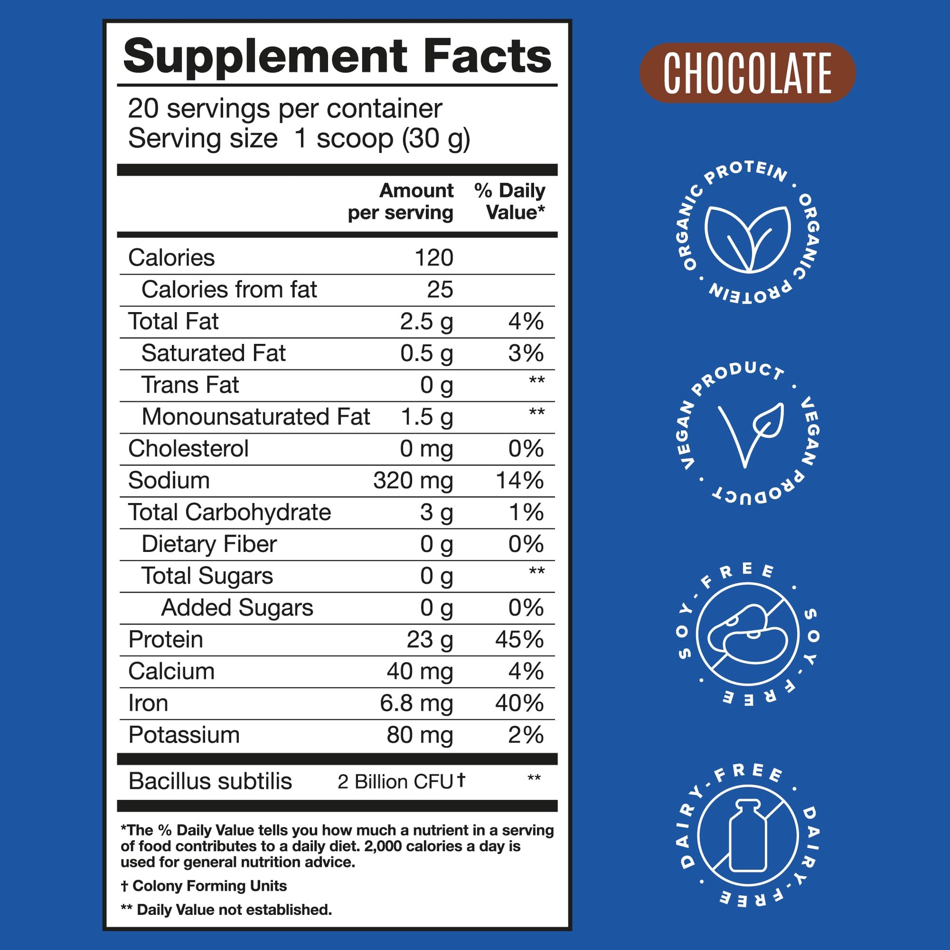 BIRDMAN Falcon Vegan Protein Powder Organic, Stevia & Sugar Free, Plant Based Protein BIRDMAN