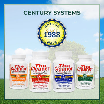 Century Systems The Cleaner Detox, Powerful 14-Day Complete Internal Cleansing Century Systems