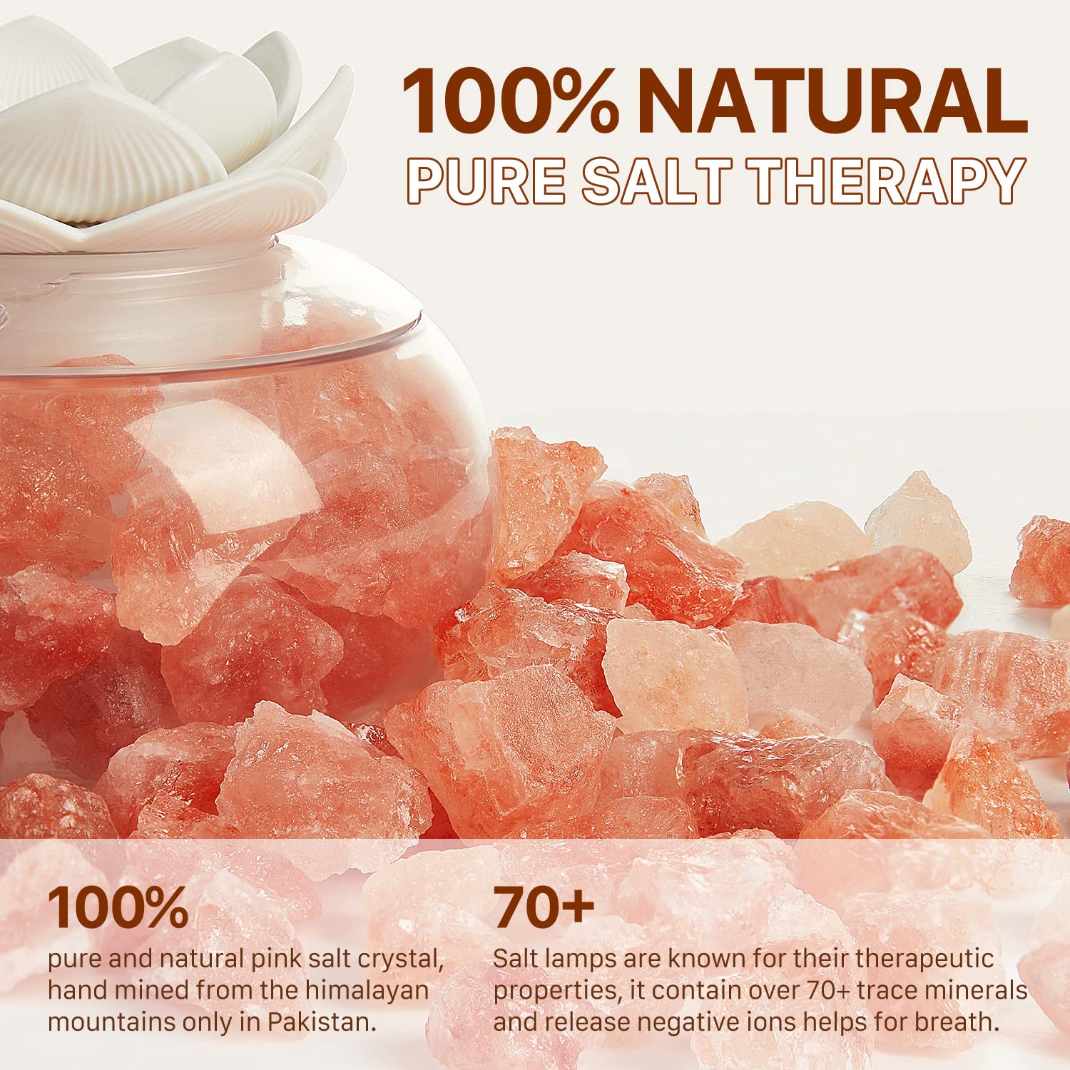 Essential Oil Diffusers Aromatherapy Diffuser: YeeQue Salt Lamp Diffuser for Home Bedroom Office YeeQue