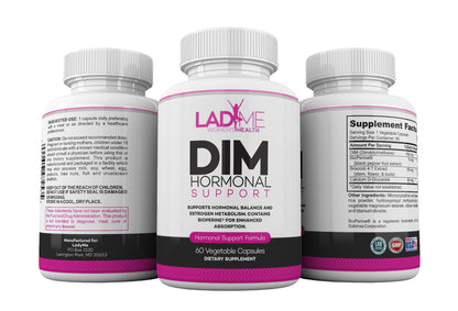 DIM Complex 150mg Hormonal Support Menopause Relief Supplement for Hot Flashes & Hormonal Acne