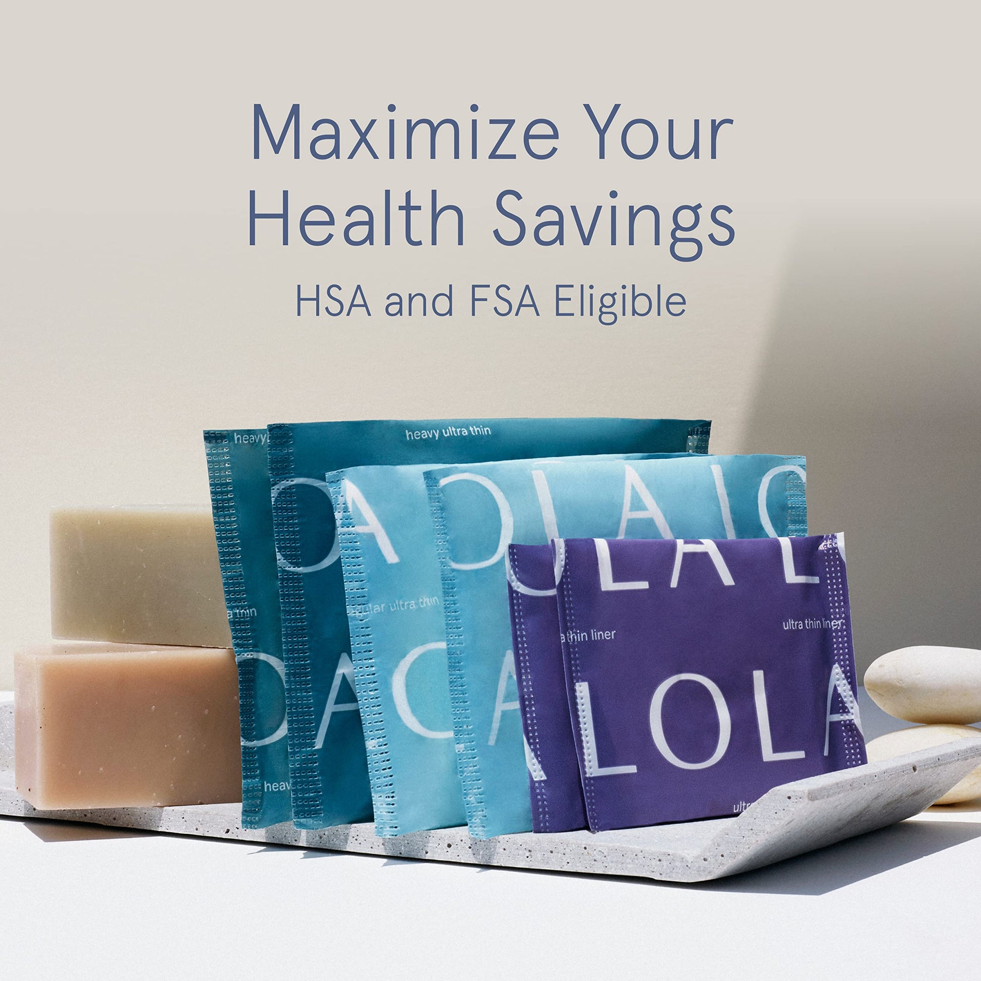 LOLA Ultra Thin Liners, 108 Count - Cotton Panty Liners for Women, Hypoallergenic Pads for Women LOLA