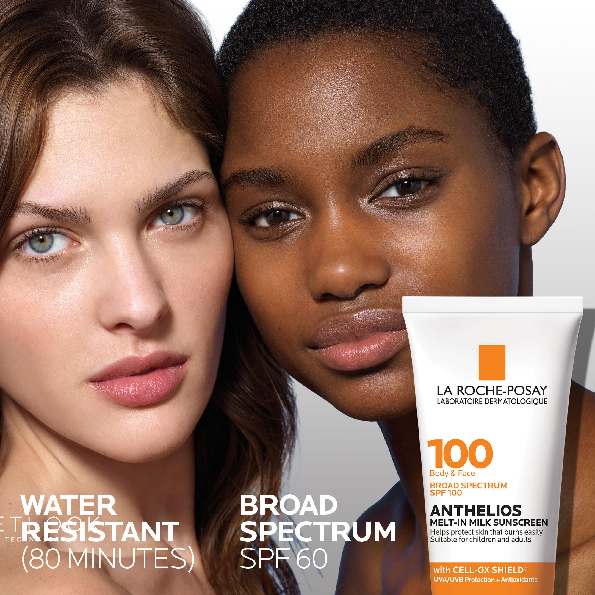 La Roche-Posay Anthelios Melt-in Milk Body & Face Sunscreen Lotion Broad