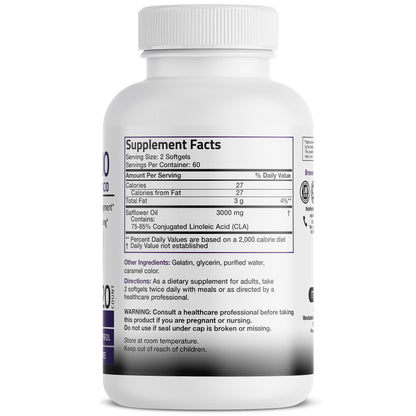 Bronson CLA 3000 Extra High Potency Supports Healthy Weight Manage