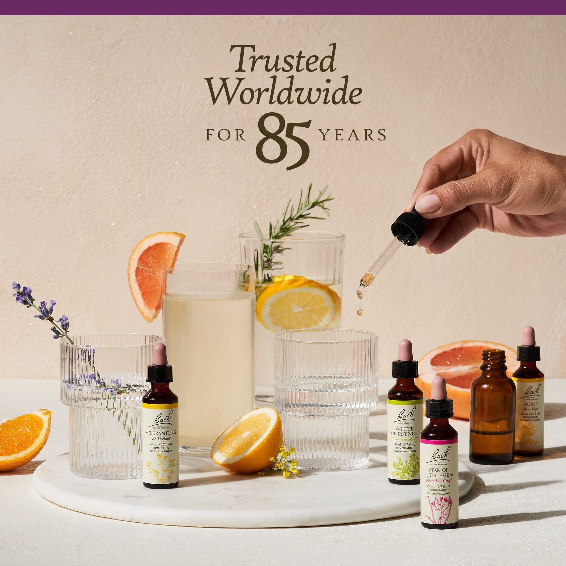 Bach Original Flower Remedies, Impatiens for Patience (Non-Alcohol Formula), Natural Homeopathic Bach