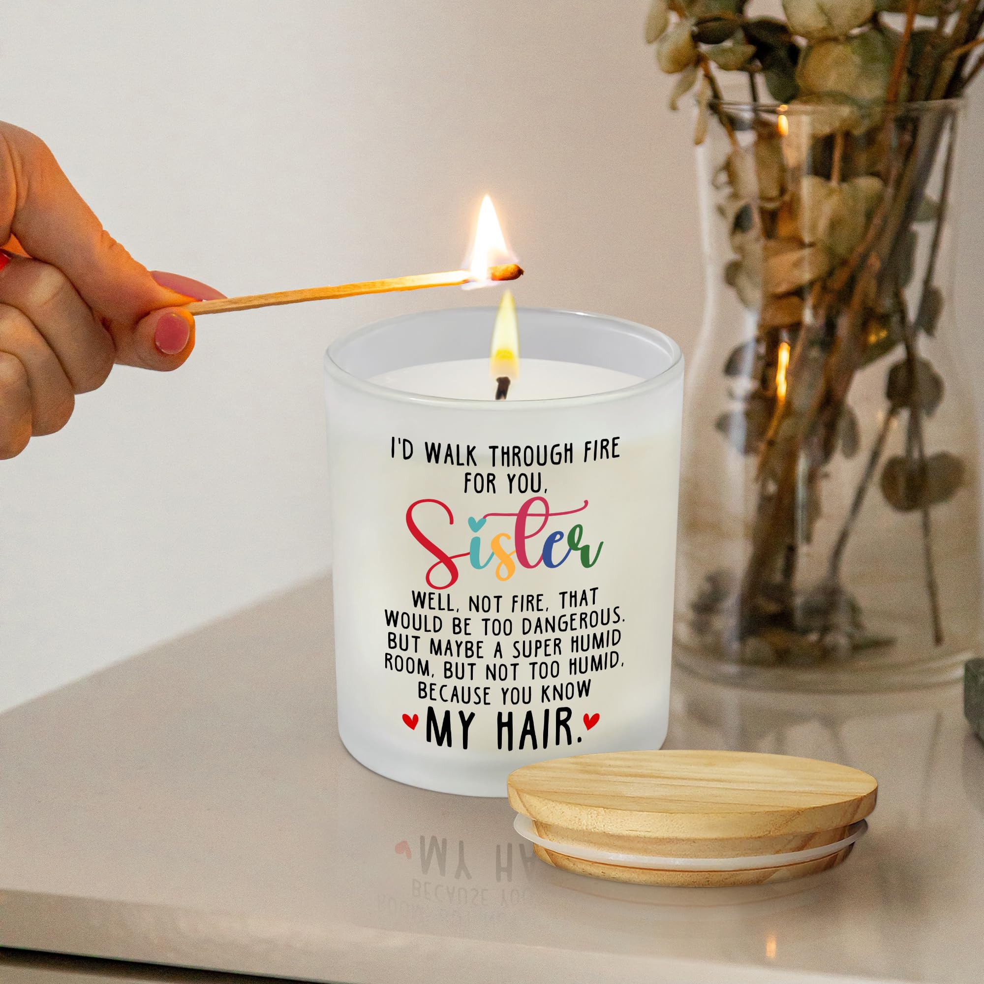 TEEZWONDER Sisters Gifts from Sister - Christmas, Birthday Gifts for Sister, Funny Sister Gifts TEEZWONDER