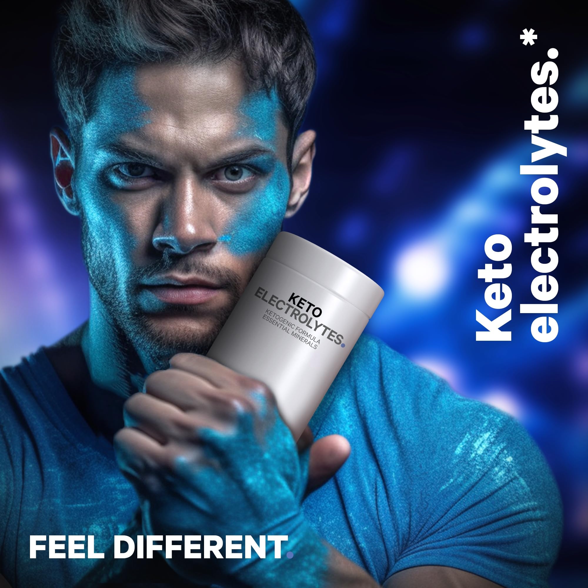 Keto Electrolytes Supplement – Vegan Electrolyte Tablets w Magnesium, Potassium