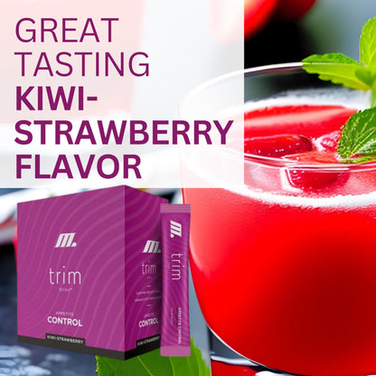 TRIM Stik, Appetite Control, Delicious Kiwi Strawberry beverage, low-calorie, 30 ct