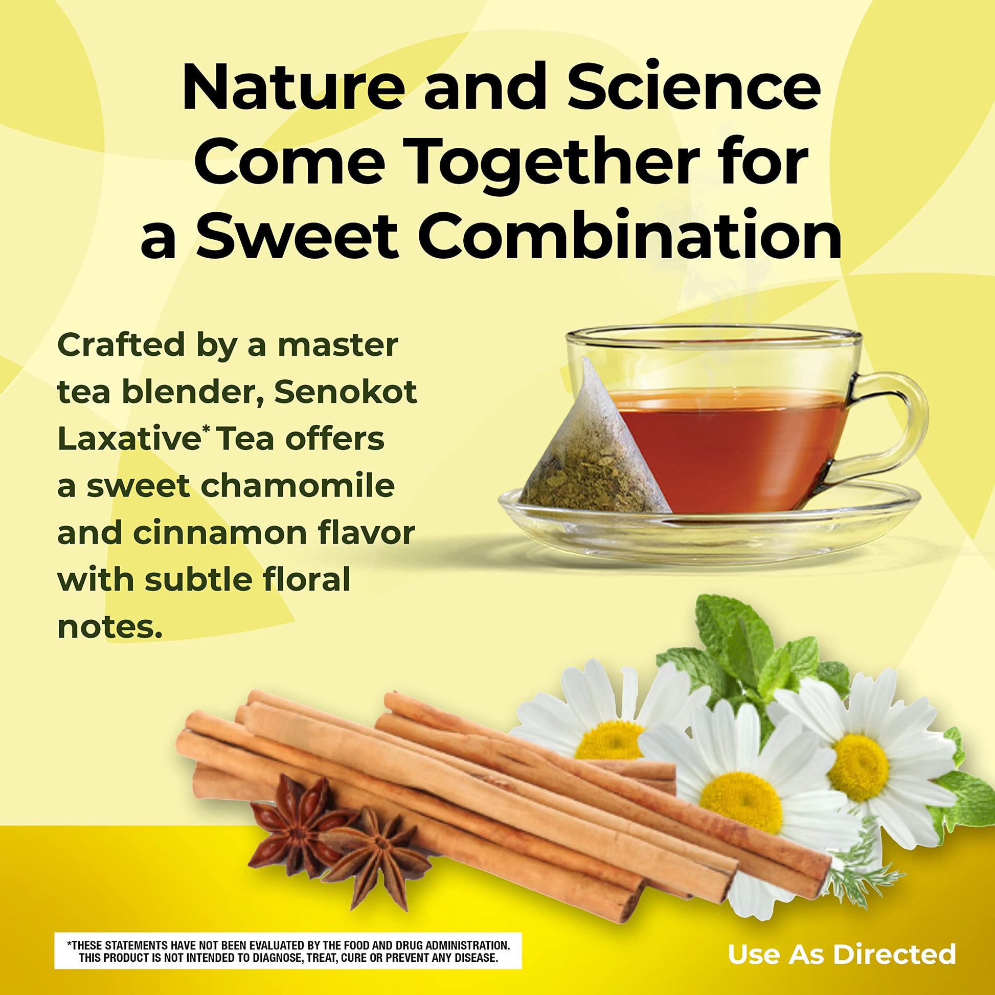 Senokot Dietary Supplement, Natural and Organic Senna Leaf, Laxative Tea for Occasional Senokot