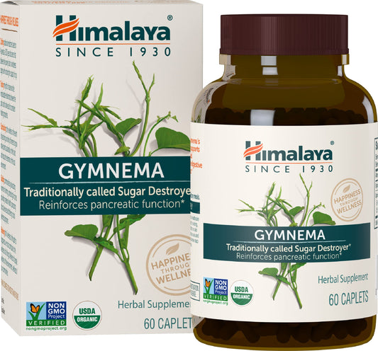 Himalaya Organic Gymnema Sylvestre for Glucose Metabolism, 700 mg