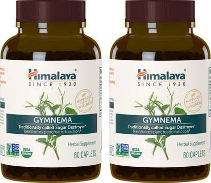 Himalaya Organic Gymnema Sylvestre for Glucose Metabolism, 700 mg