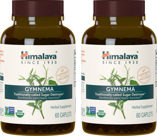 Himalaya Organic Gymnema Sylvestre for Glucose Metabolism, 700 mg
