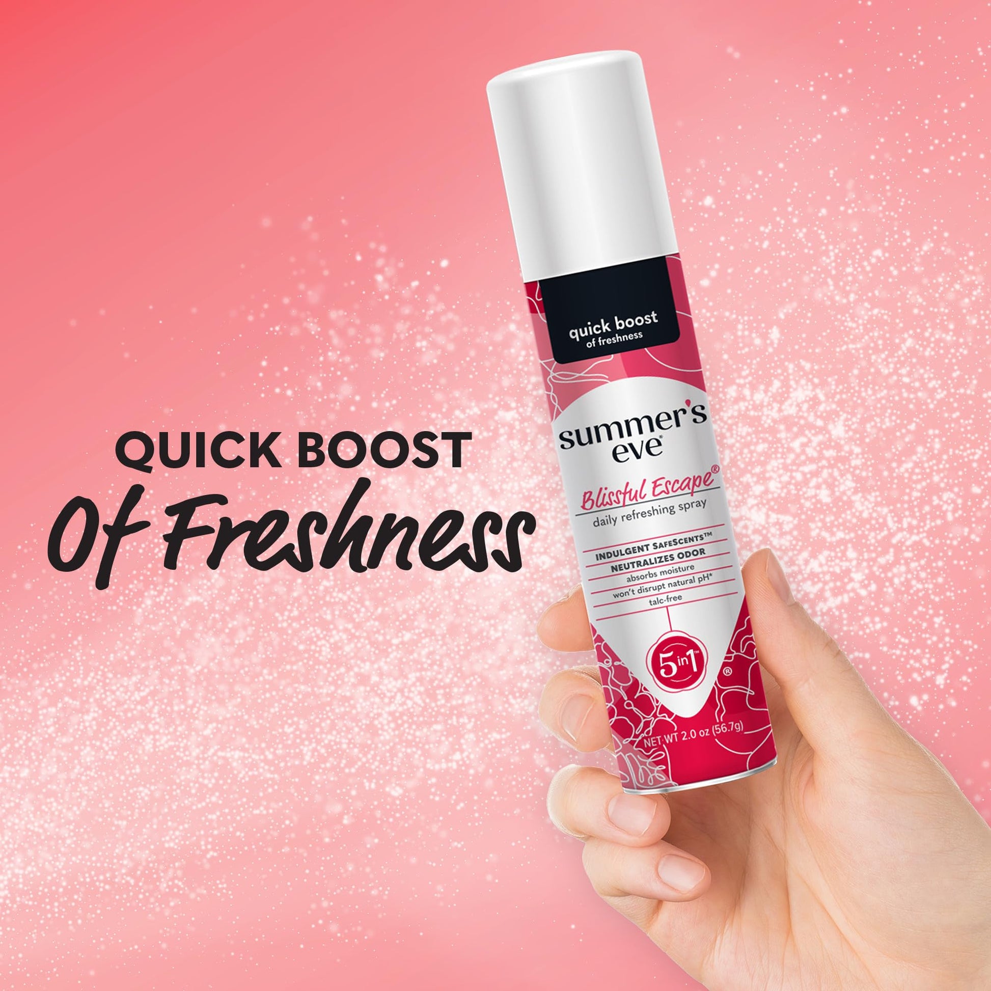 Summer's Eve Blissful Escape Daily Refreshing Feminine Spray, 2 oz Summer's Eve