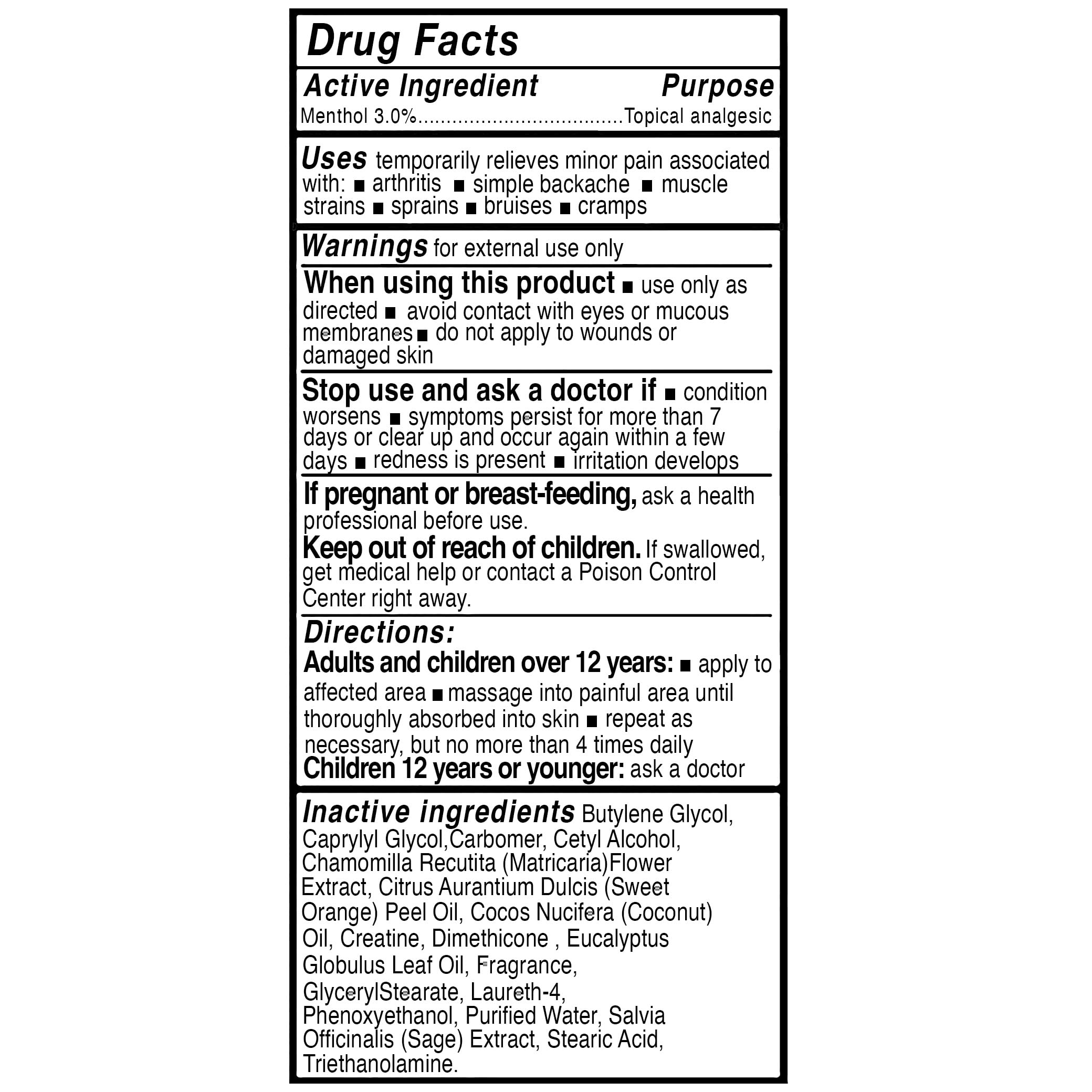 CONTROL, Menstrual Cramp Relief Cream, Topical Pain Relief for Period Cramps and PMS, Period Relief CONTROL