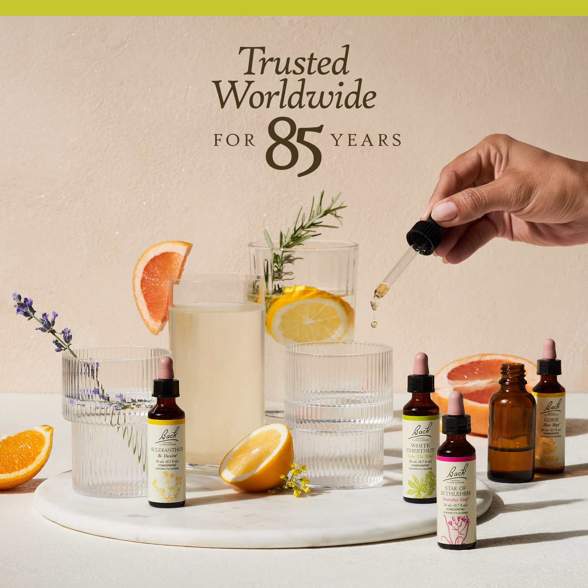 Bach Original Flower Remedies, Honeysuckle for Embracing The Now (Non-Alcohol Formula) Bach