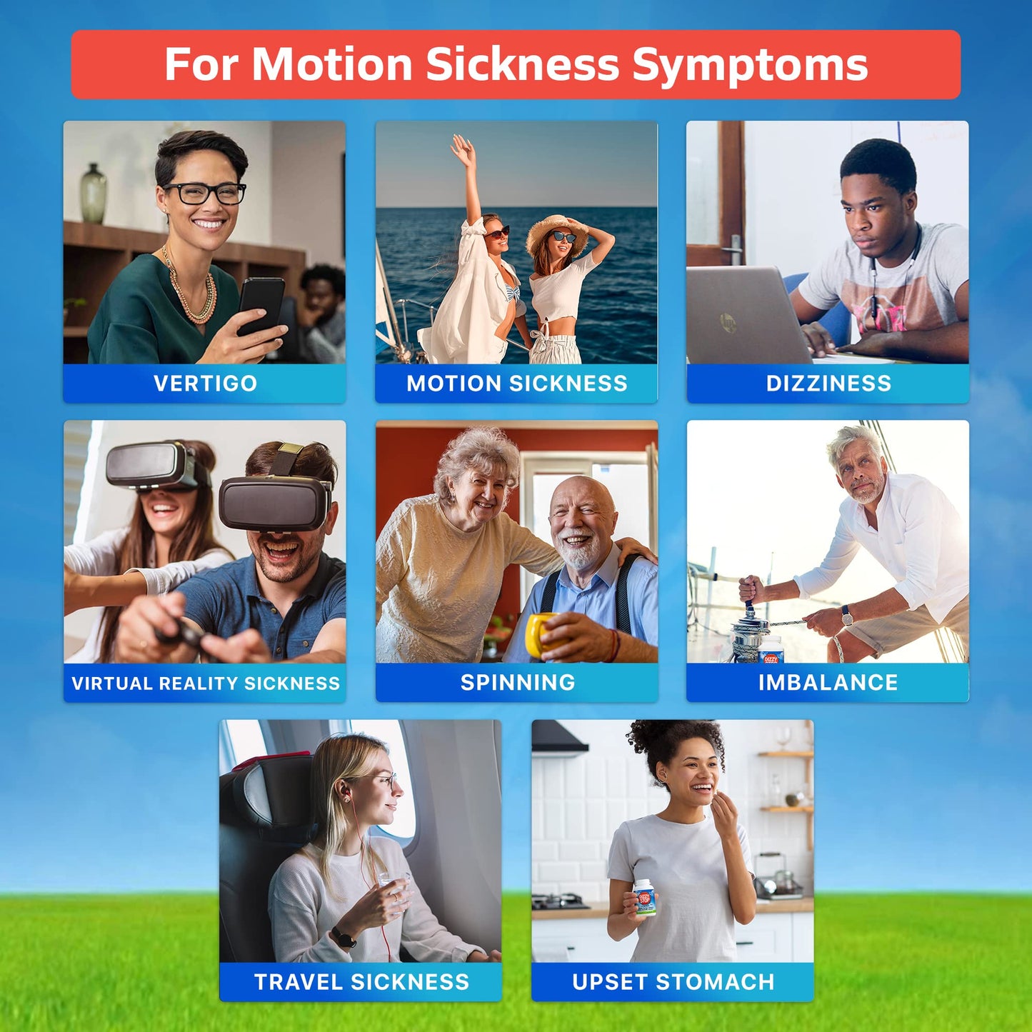 Dizzy Stop Dr. Barton’s All-Natural Vertigo Comfort, Inner Ear Balance Supp