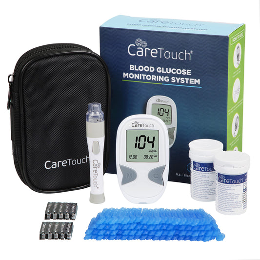 Care Touch Blood Glucose Meter Kit - Diabetes Testing Kit with Glucometer