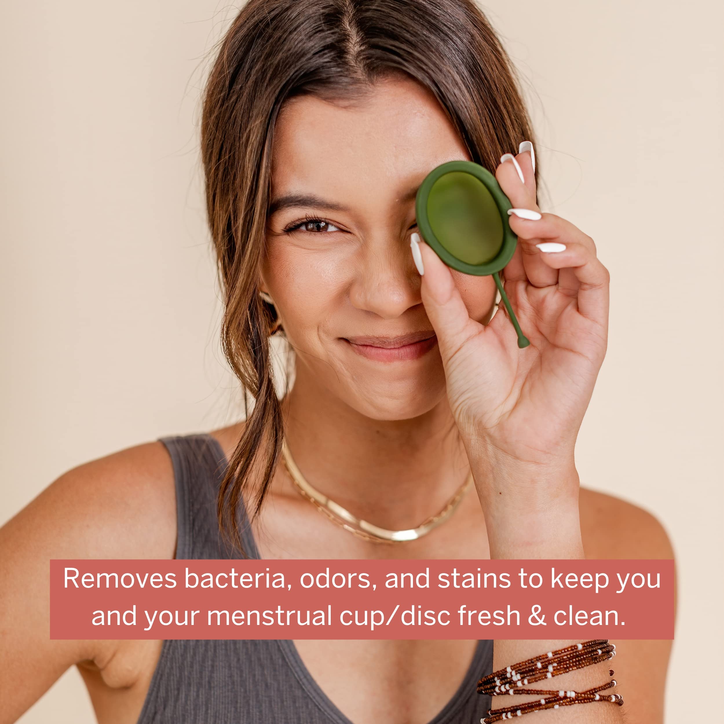 Menstrual Cup Wash - Best Formula to Wash Your Period Cups - Organic and Natural Ingredients Pixie Cup