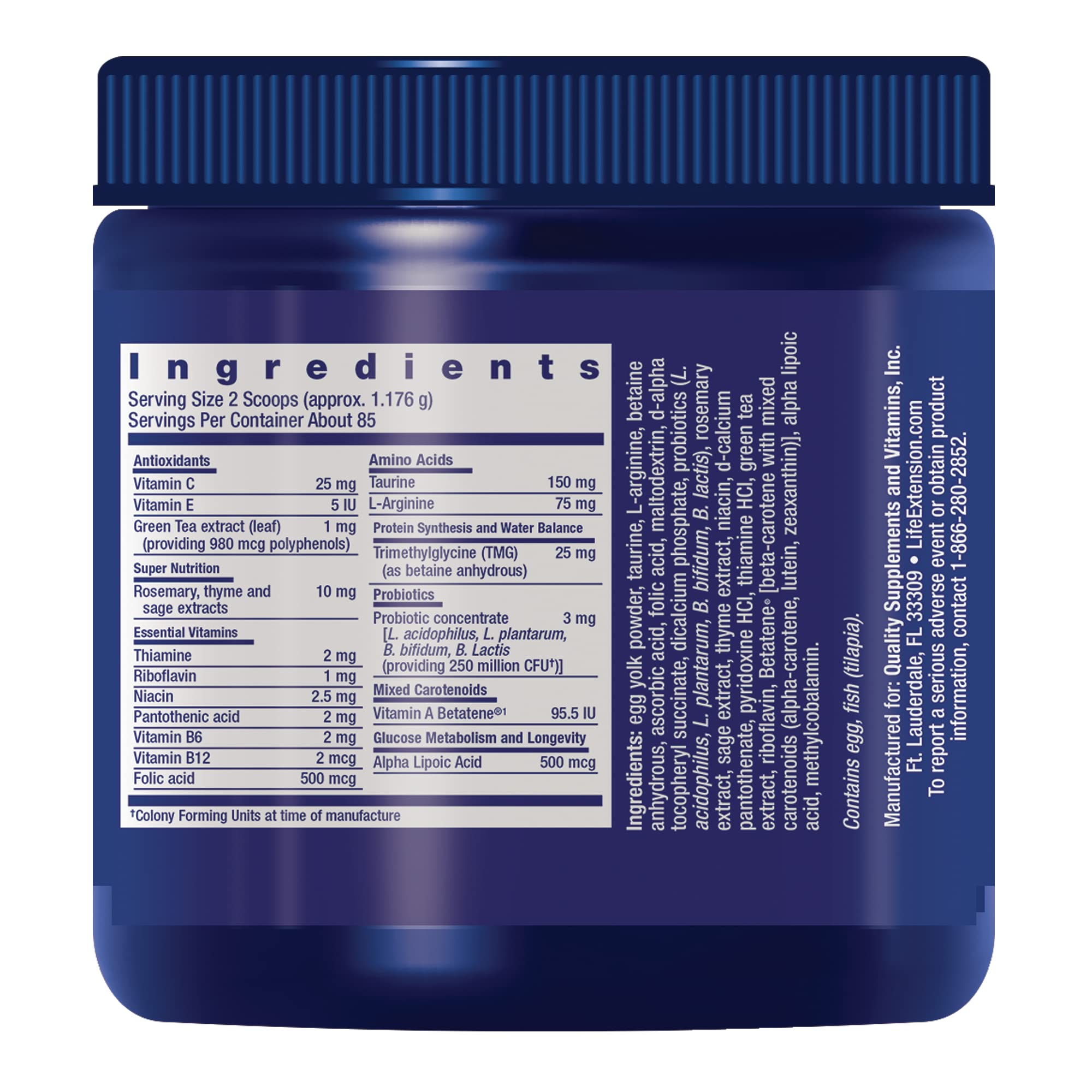 Life Extension Cat Mix – For Heart, Kidney & Pancreatic Function + Gut Health