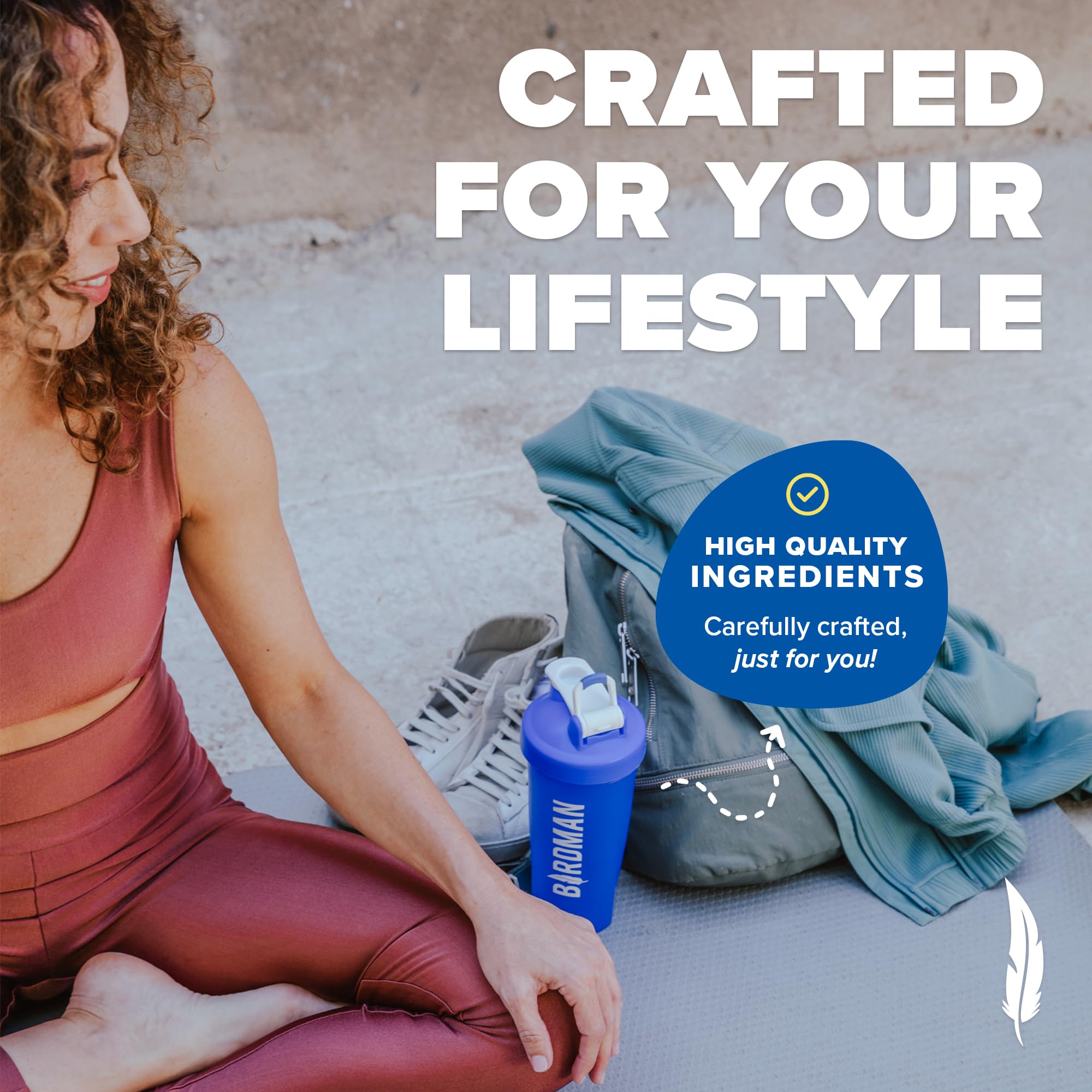 BIRDMAN Falcon Vegan Protein Powder Organic, Stevia & Sugar Free, Plant Based Protein BIRDMAN